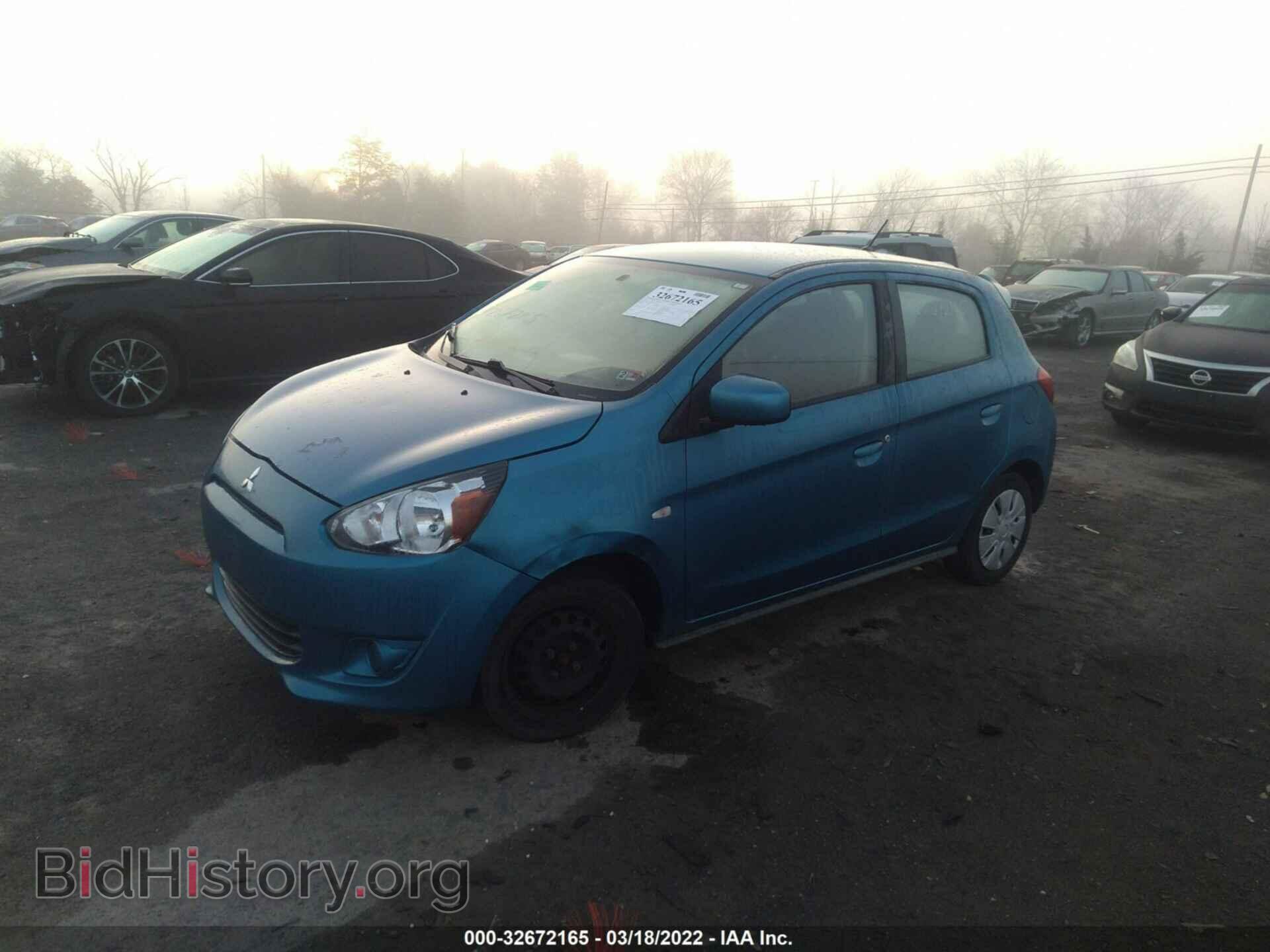 2015 MITSUBISHI MIRAGE - VIN: ML32A3HJ3FH008739 - Фото 2