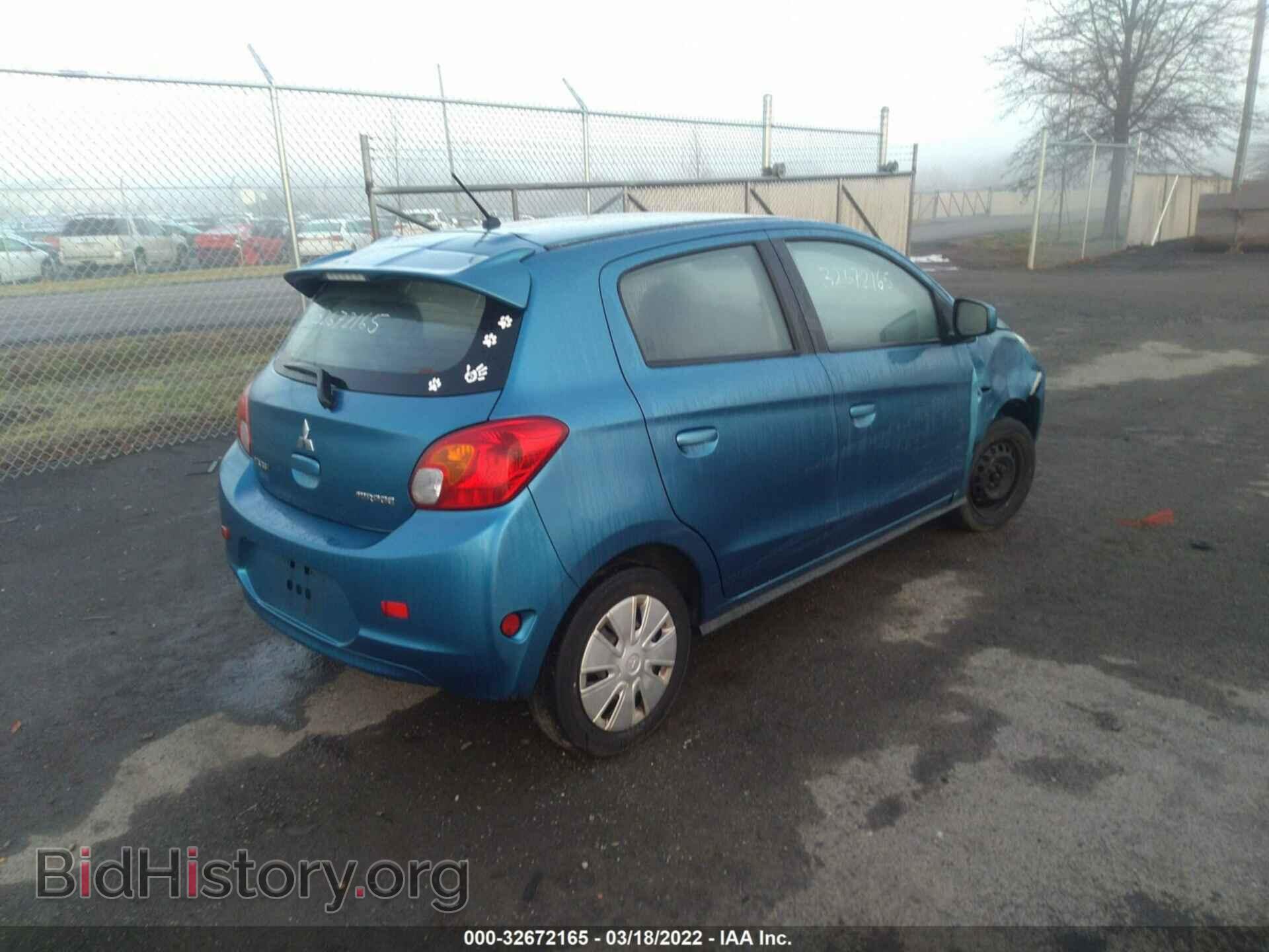 2015 MITSUBISHI MIRAGE - VIN: ML32A3HJ3FH008739 - Фото 4