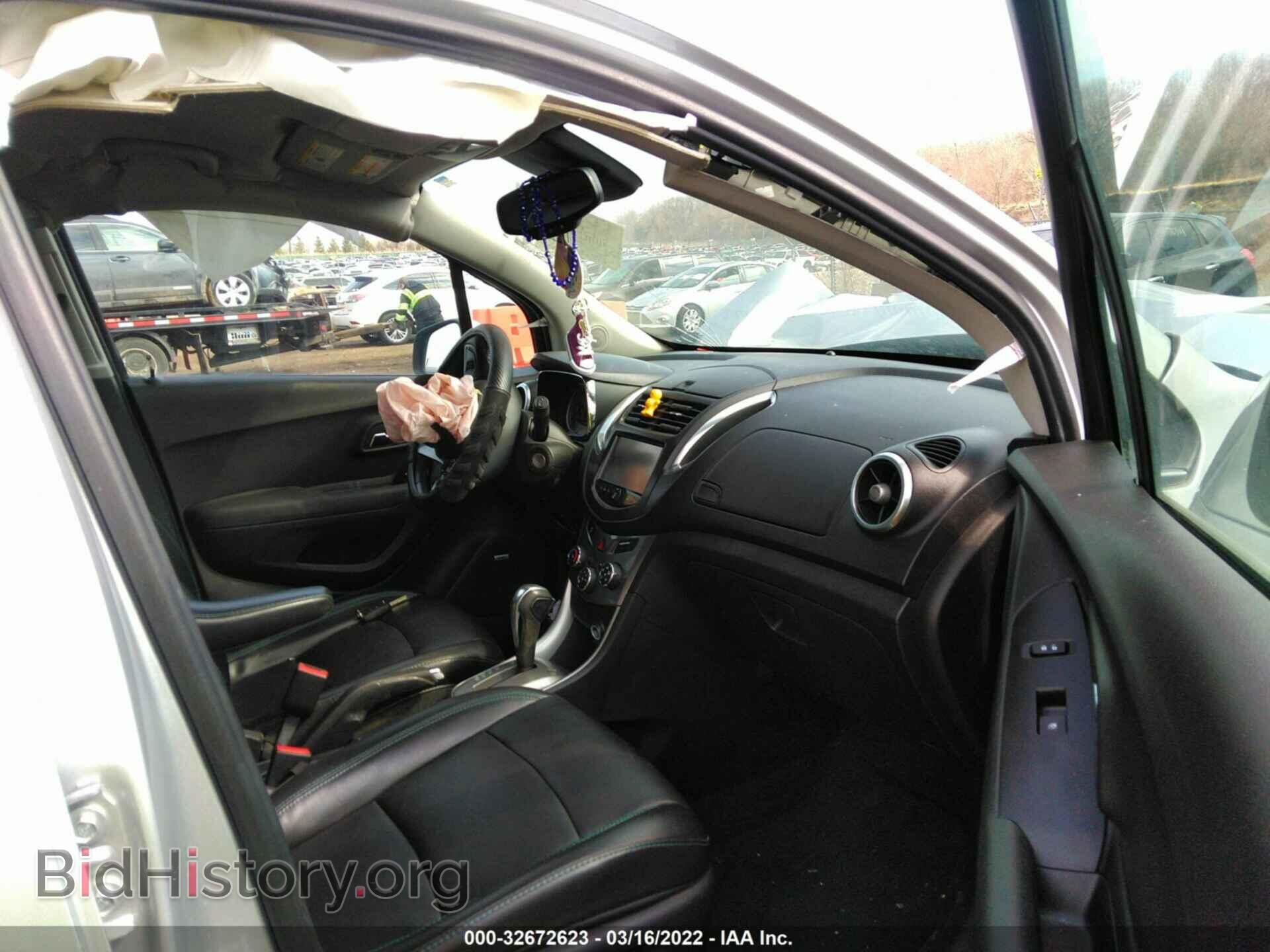 2016 CHEVROLET TRAX - VIN: 3GNCJRSB7GL188548 - Фото 5