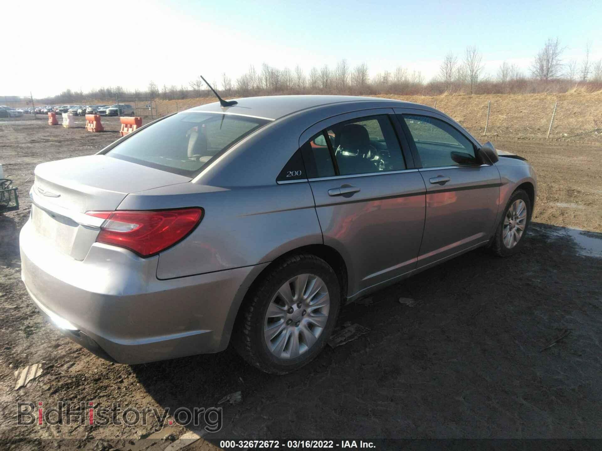 2013 CHRYSLER 200 - VIN: 1C3CCBAG3DN767785 - Photo 4