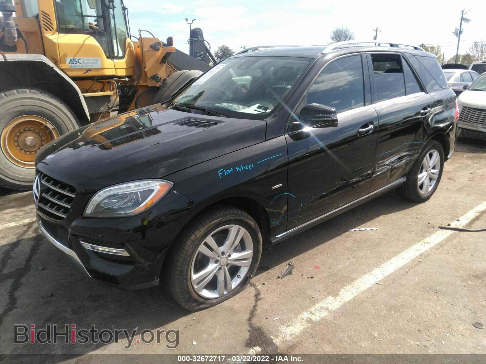 2012 MERCEDES-BENZ M-CLASS - VIN: 4JGDA5HB1CA083417 - Фото 2