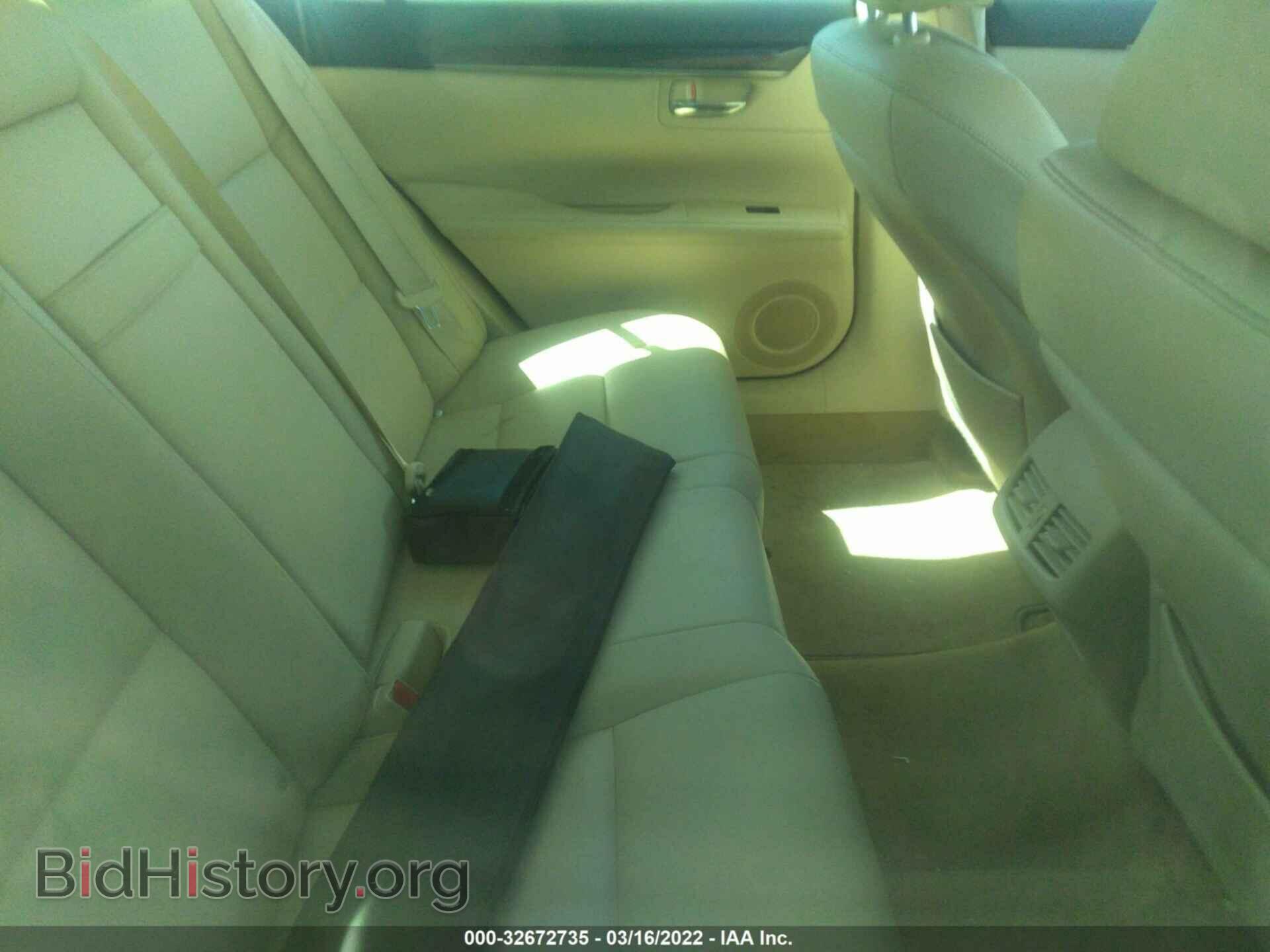 2013 LEXUS ES 350 - VIN: JTHBK1GG6D2043505 - Фото 8