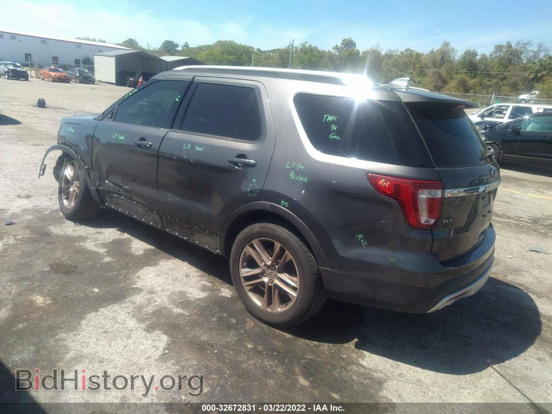 2016 FORD EXPLORER - VIN: 1FM5K7D88GGB59225 - Фото 3