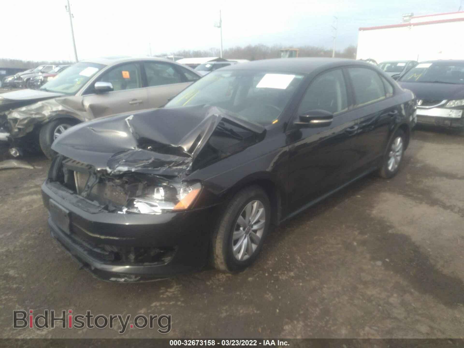 2014 VOLKSWAGEN PASSAT - VIN: 1VWAP7A37EC003529 - Фото 2