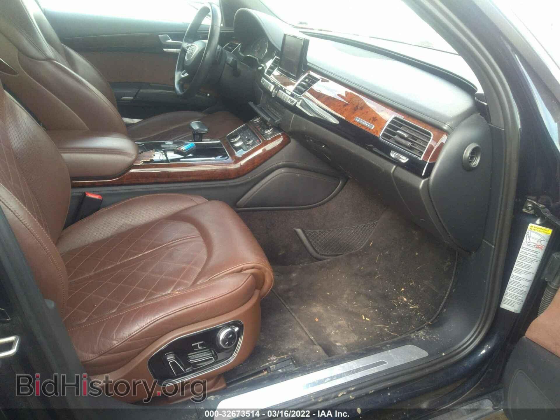 2013 AUDI A8 L - VIN: WAURGAFD8DN026290 - Фото 5