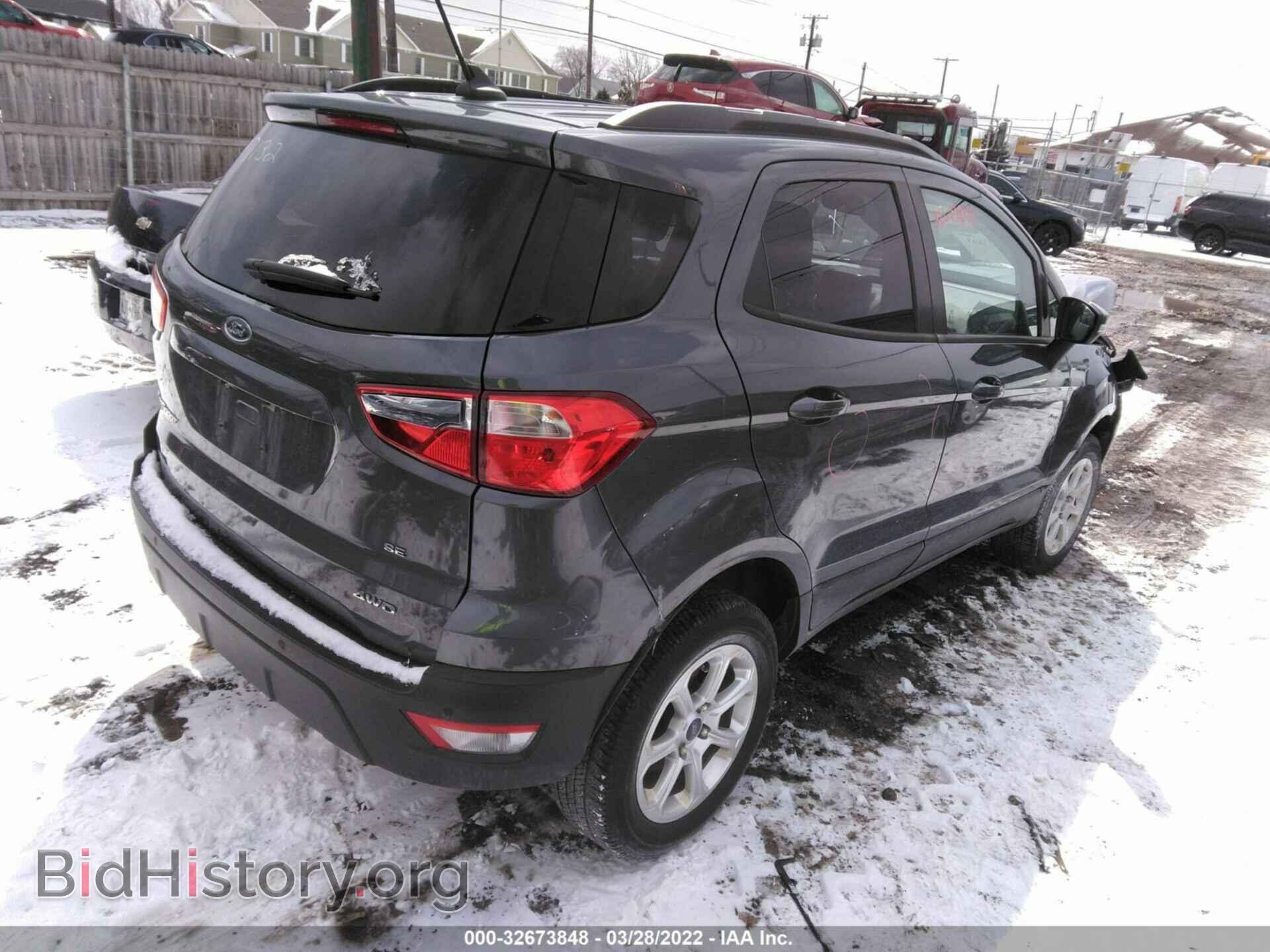 2019 FORD ECOSPORT - VIN: MAJ6S3GLXKC268468 - Фото 4