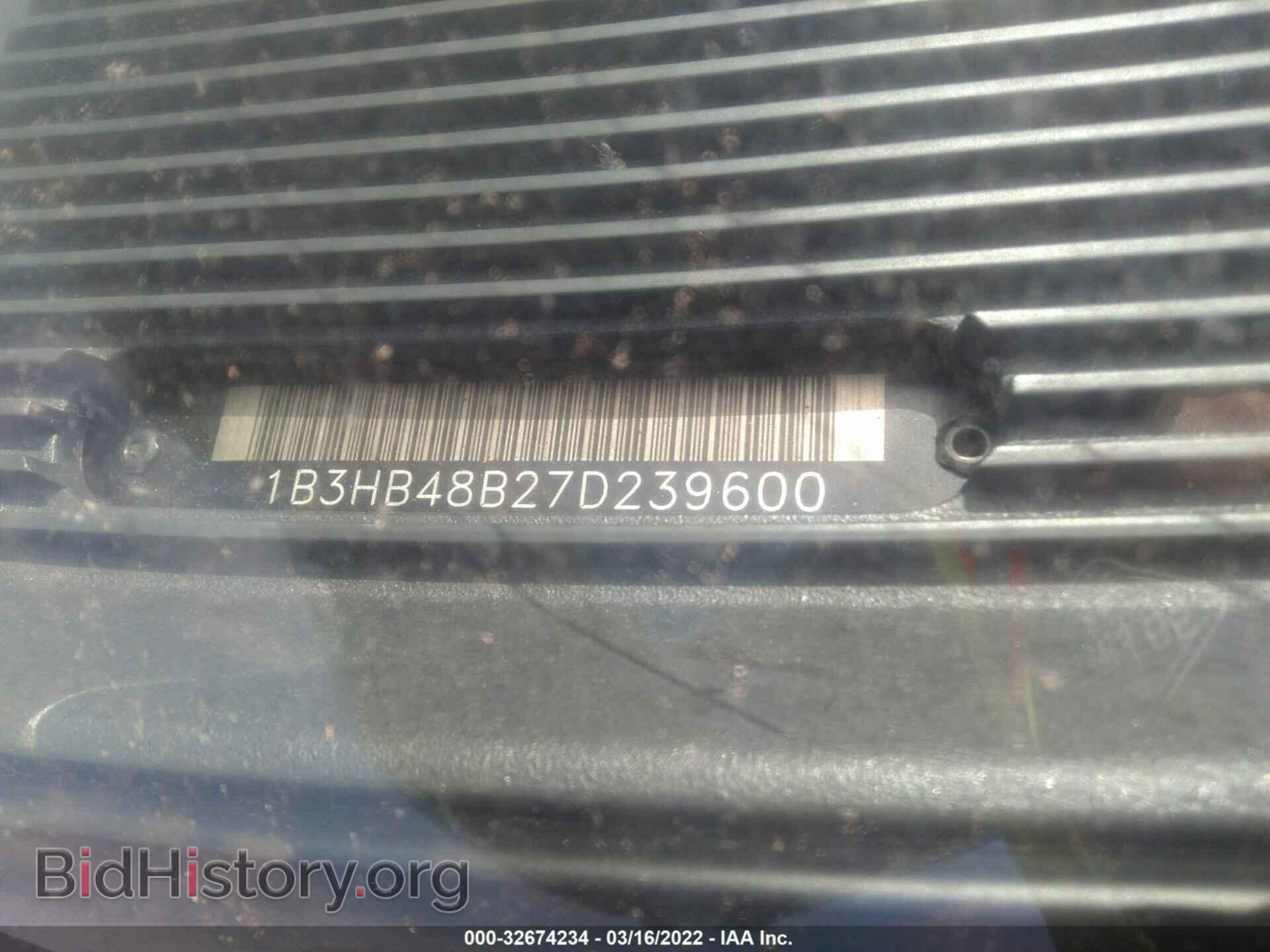 2007 DODGE CALIBER - VIN: 1B3HB48B27D239600 - Фото 8