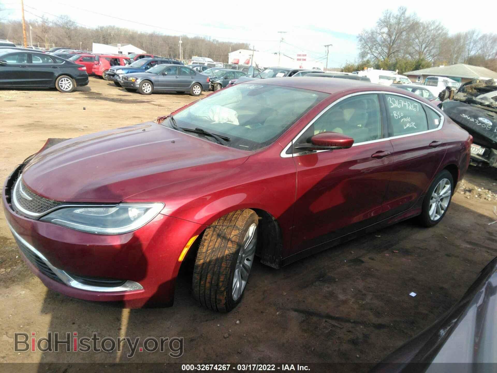 2015 CHRYSLER 200 - VIN: 1C3CCCAB6FN531645 - Фото 2