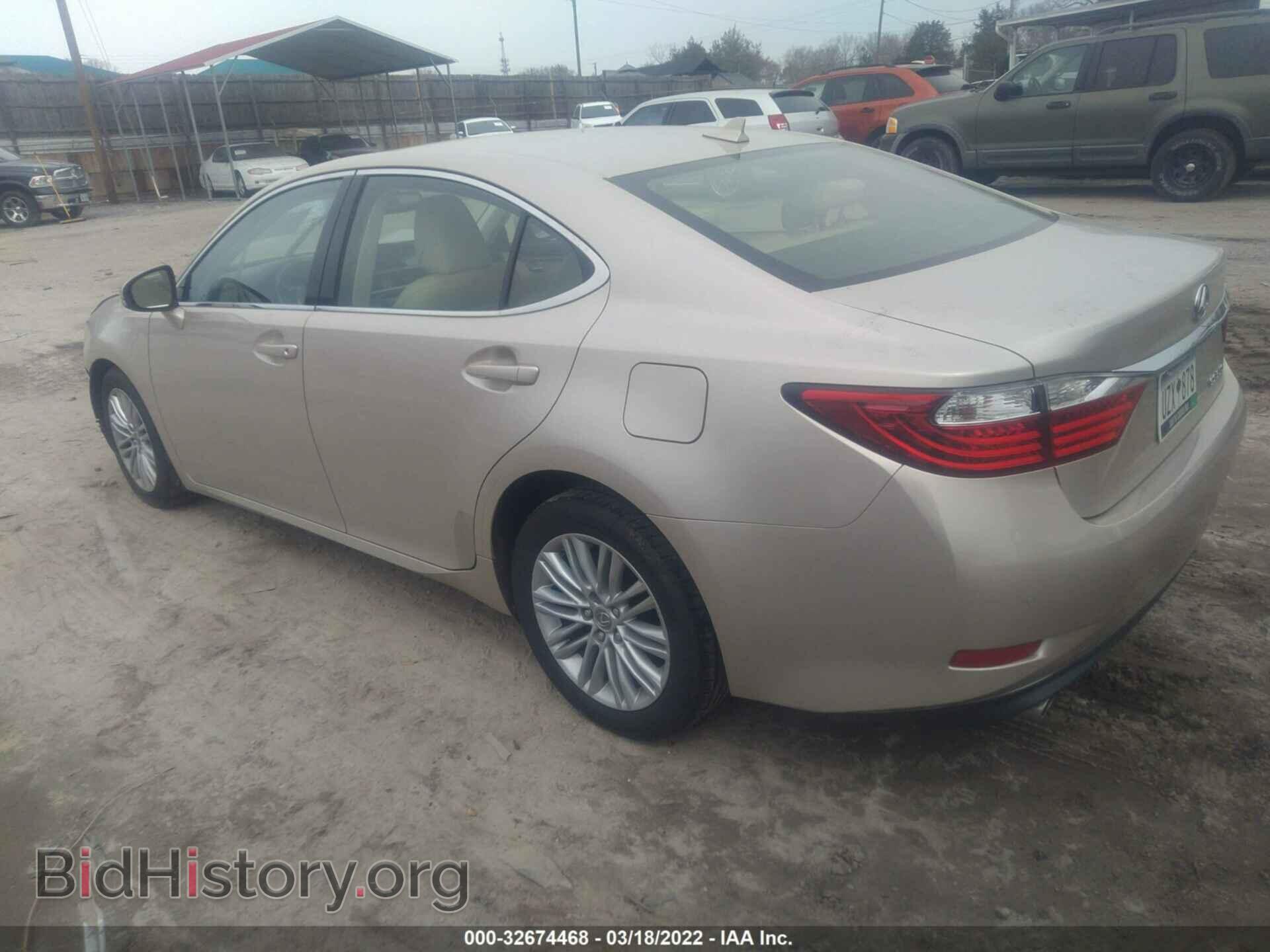 2013 LEXUS ES 350 - VIN: JTHBK1GG8D2045563 - Фото 3