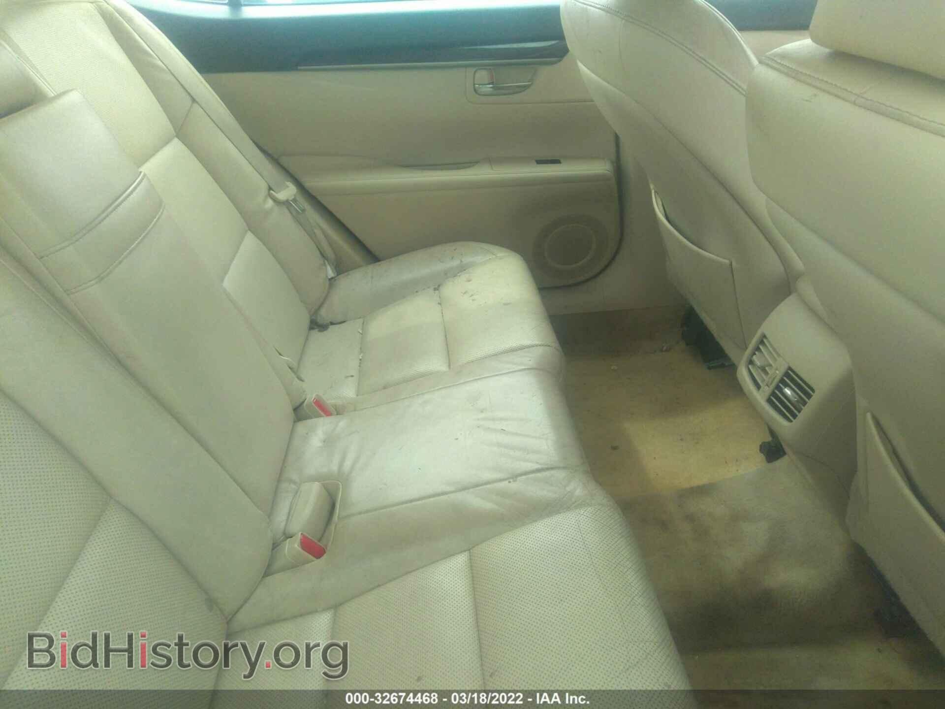2013 LEXUS ES 350 - VIN: JTHBK1GG8D2045563 - Фото 8