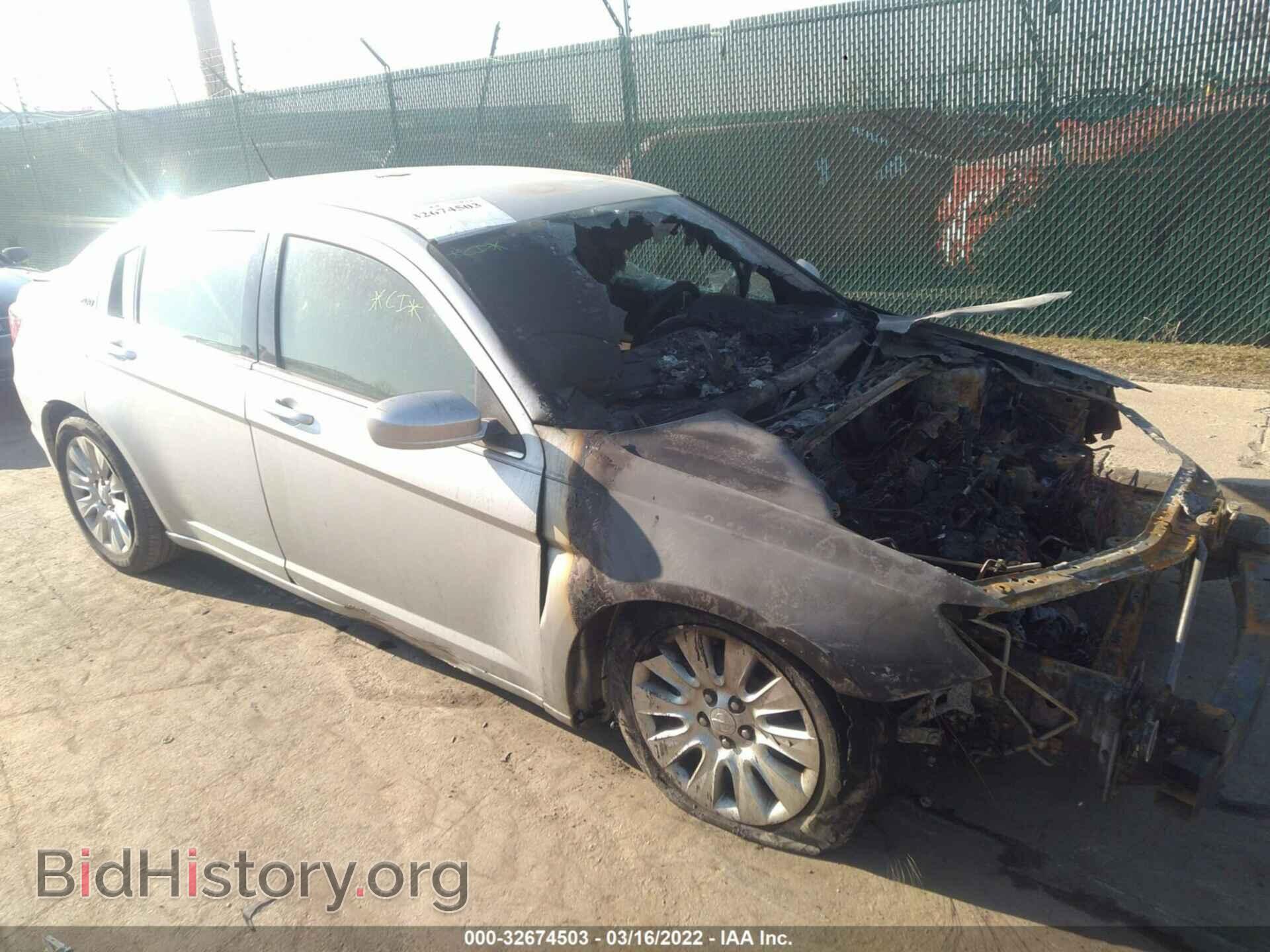 Фотография 1C3CCBAB4CN100856 - CHRYSLER 200 2012