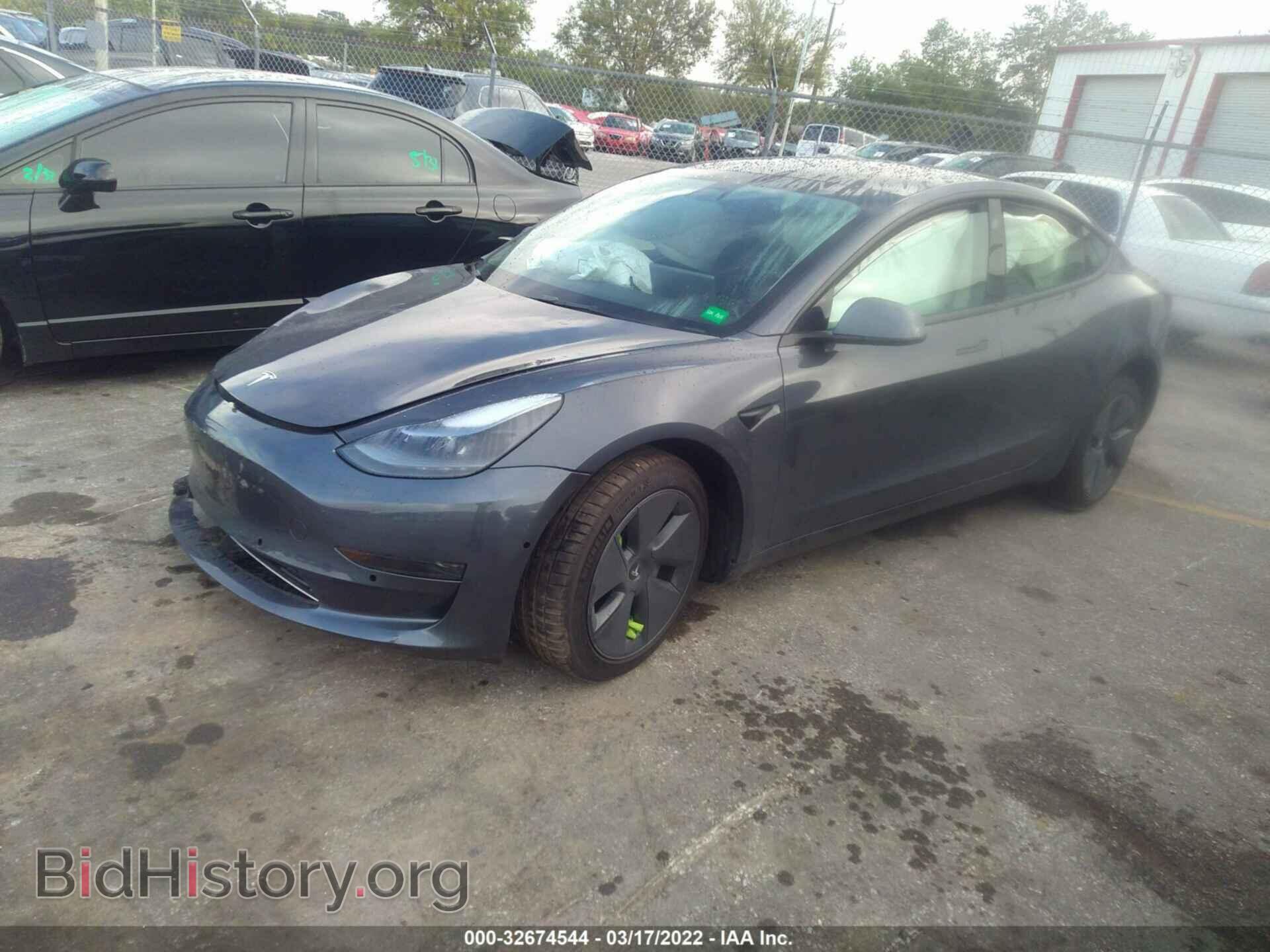 2021 TESLA MODEL 3 - VIN: 5YJ3E1EA4MF098124 - Photo 2
