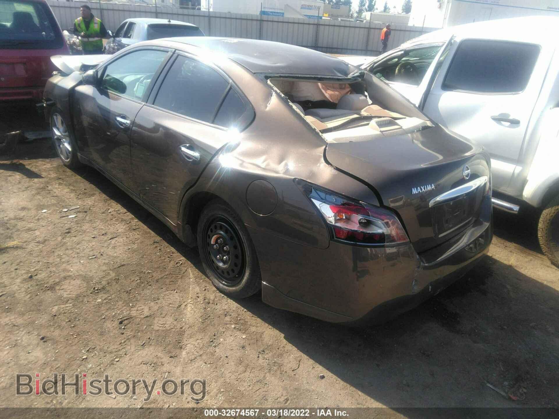 2014 NISSAN MAXIMA - VIN: 1N4AA5AP2EC469094 - Фото 3