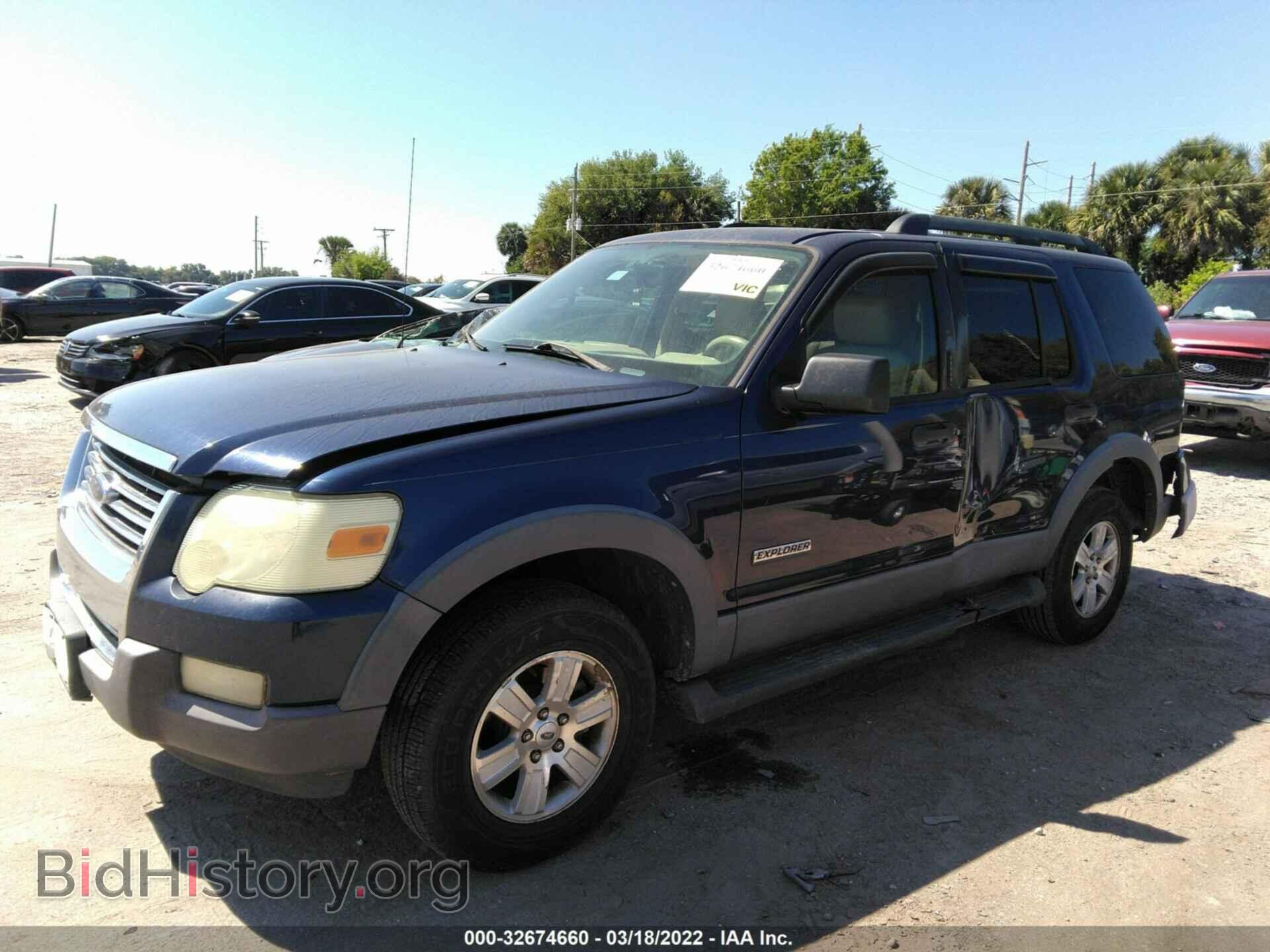 2006 FORD EXPLORER - VIN: 1FMEU63E76UA07352 - Фото 2