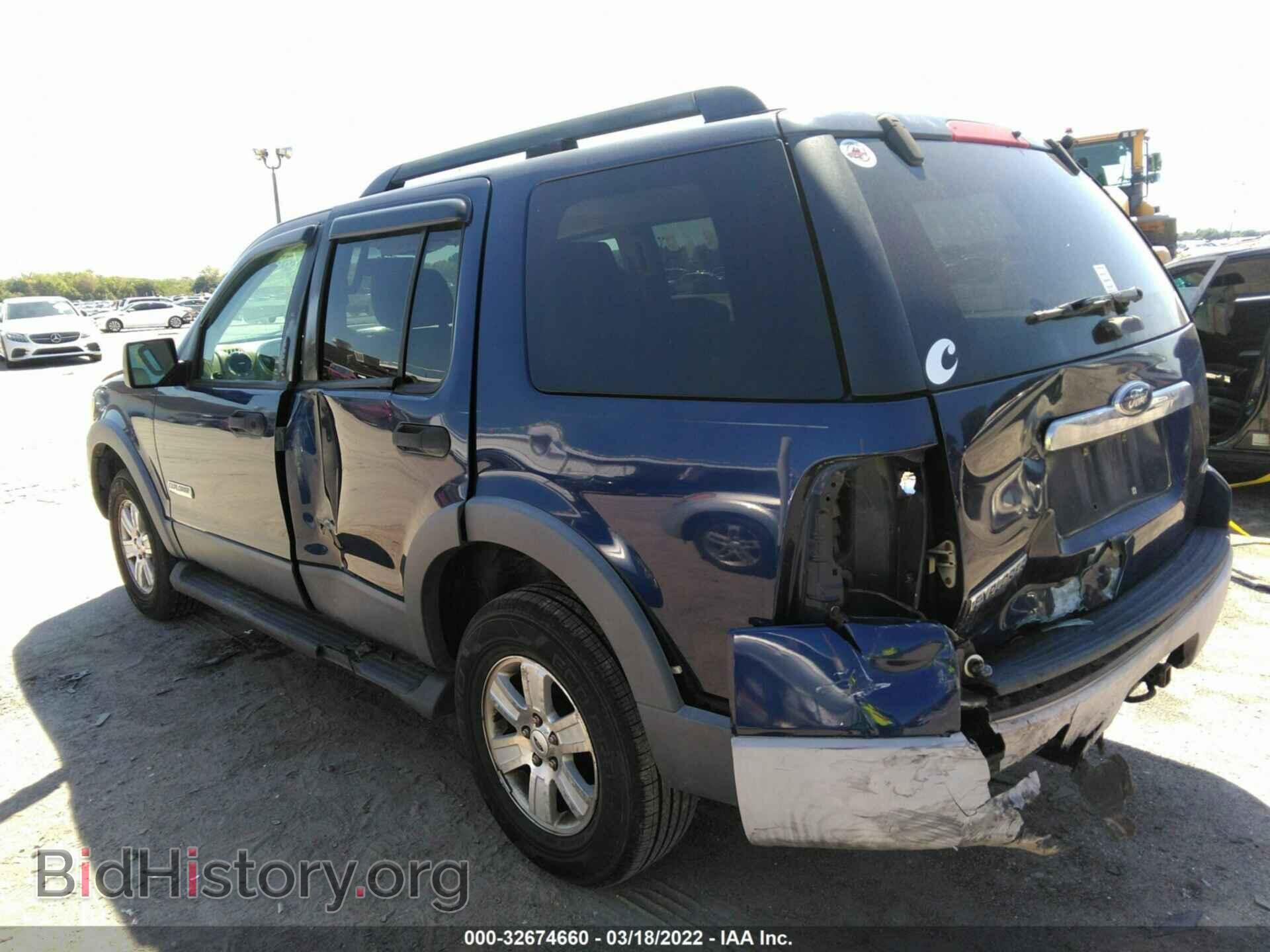 2006 FORD EXPLORER - VIN: 1FMEU63E76UA07352 - Фото 3