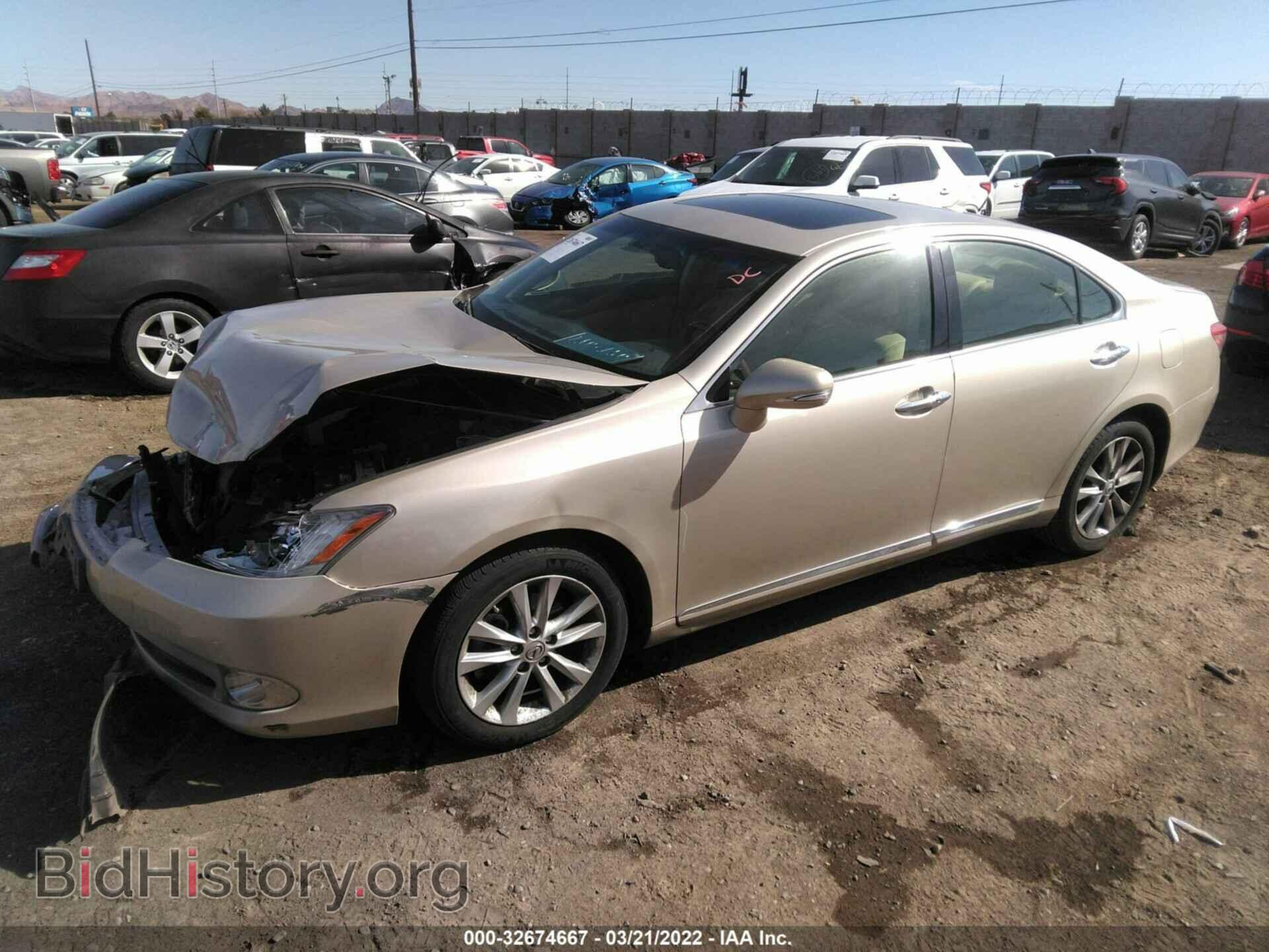2012 LEXUS ES 350 - VIN: JTHBK1EG9C2507808 - Фото 2
