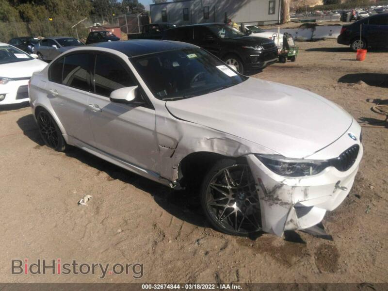 2018 BMW M3 (VIN WBS8M9C51J5L00971) — photo 1 of 11, IAAI, damage: right front