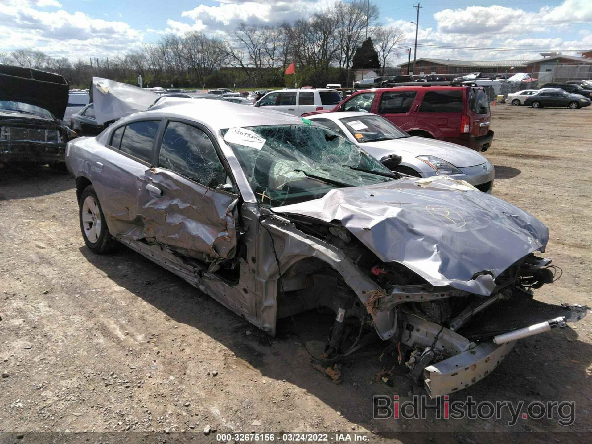Photo 2C3CDXBG1EH170444 - DODGE CHARGER 2014