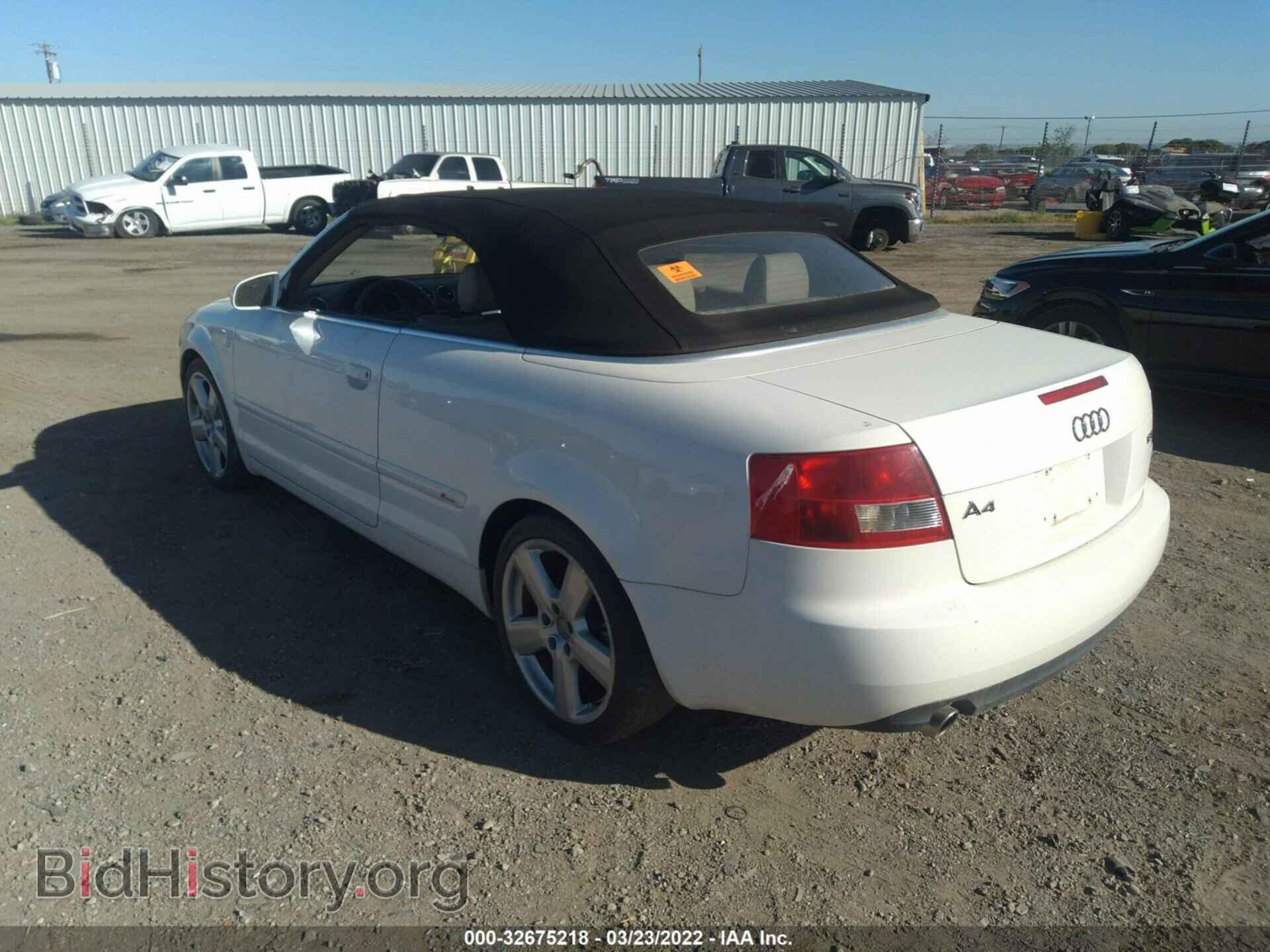 2006 AUDI A4 - VIN: WAUBC48H06K002942 - Фото 3
