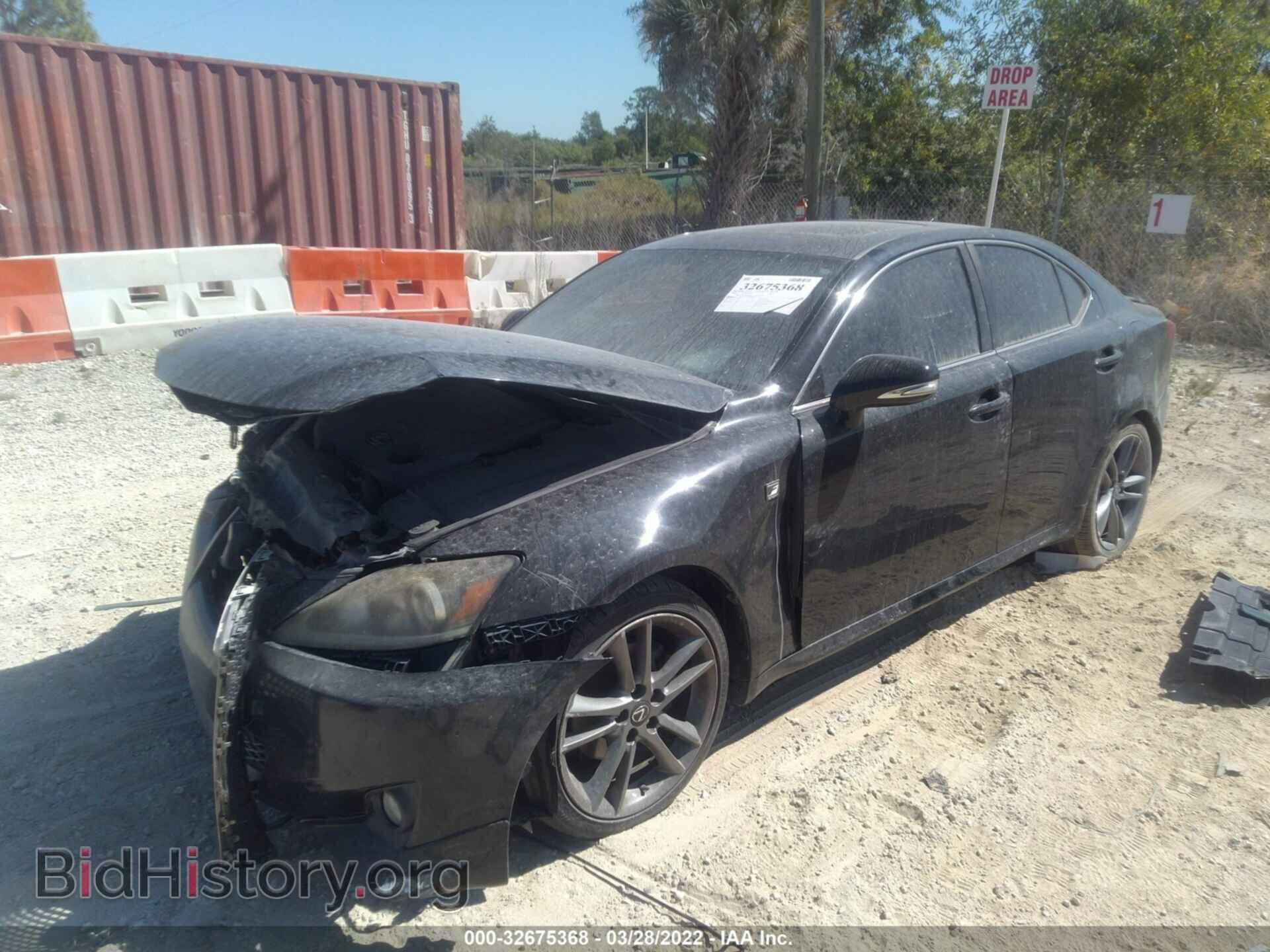 2012 LEXUS IS 250 - VIN: JTHBF5C27C5172761 - Фото 2