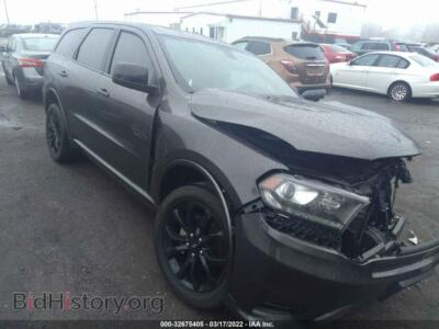 2019 Dodge DURANGO GT, серый — VIN 1C4RDJDG7KC847947, IAAI