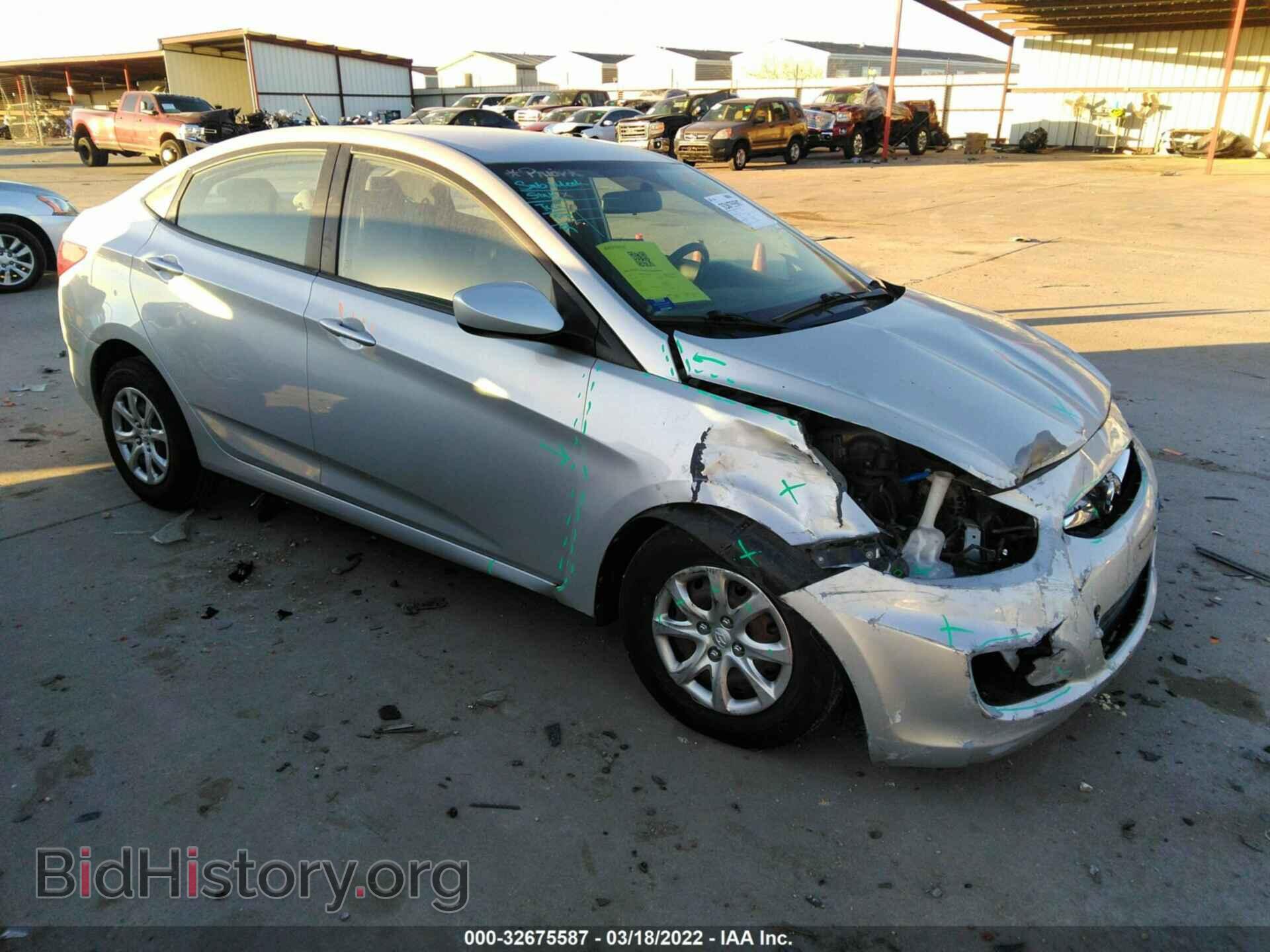 Фотография KMHCT4AE6CU214019 - HYUNDAI ACCENT 2012