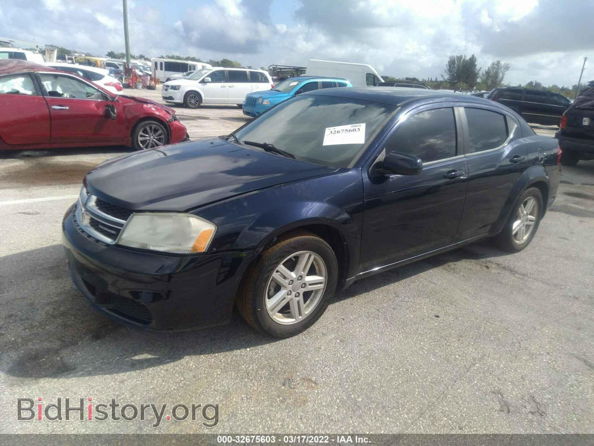 2011 DODGE AVENGER - VIN: 1B3BD1FB9BN528364 - Фото 2