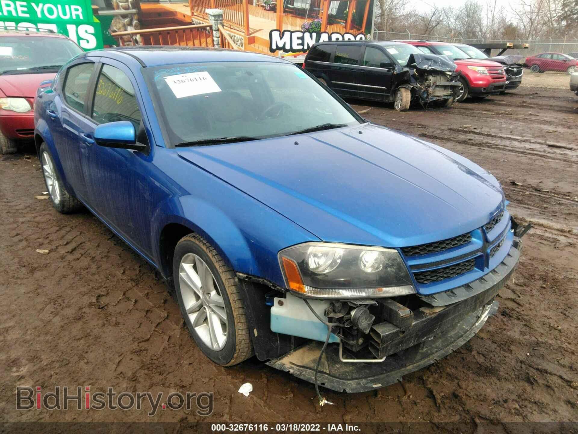 Фотография 1C3CDZCB4EN136651 - DODGE AVENGER 2014