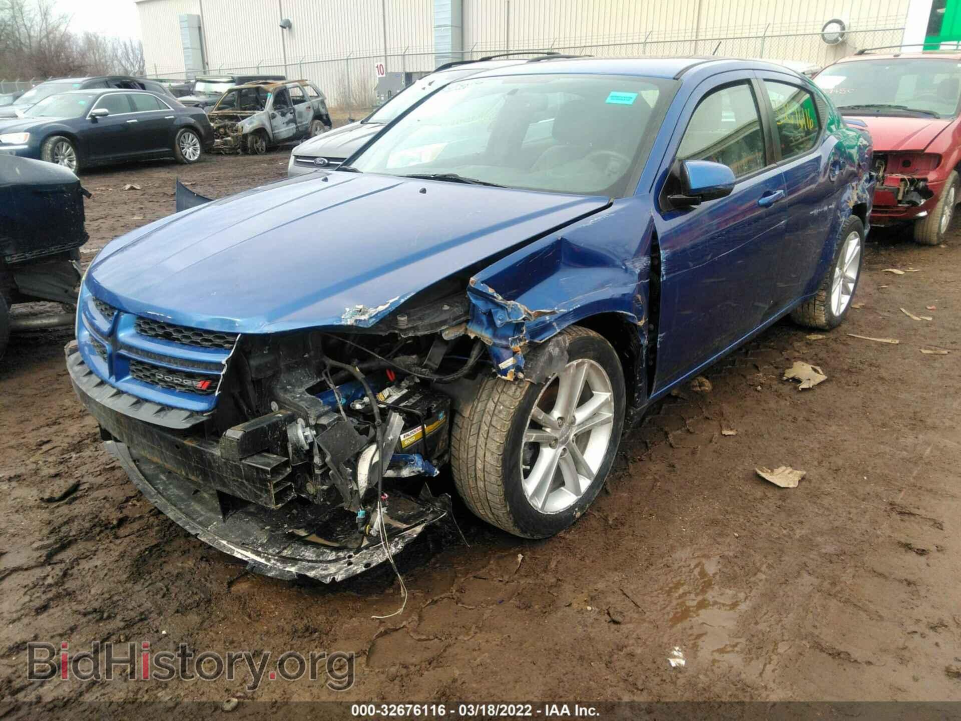2014 DODGE AVENGER - VIN: 1C3CDZCB4EN136651 - Фото 2