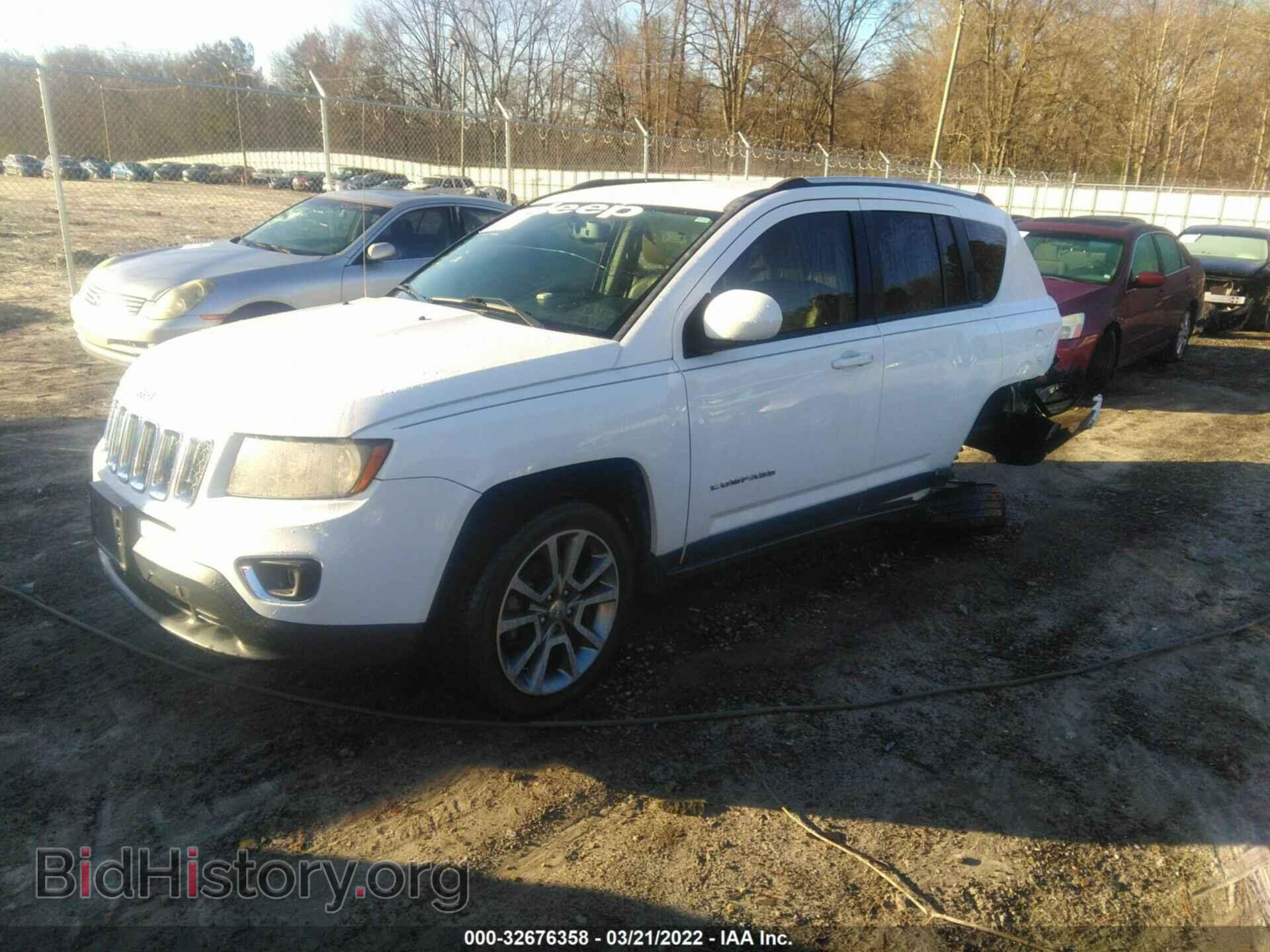 2014 JEEP COMPASS - VIN: 1C4NJCCB4ED653366 - Фото 2