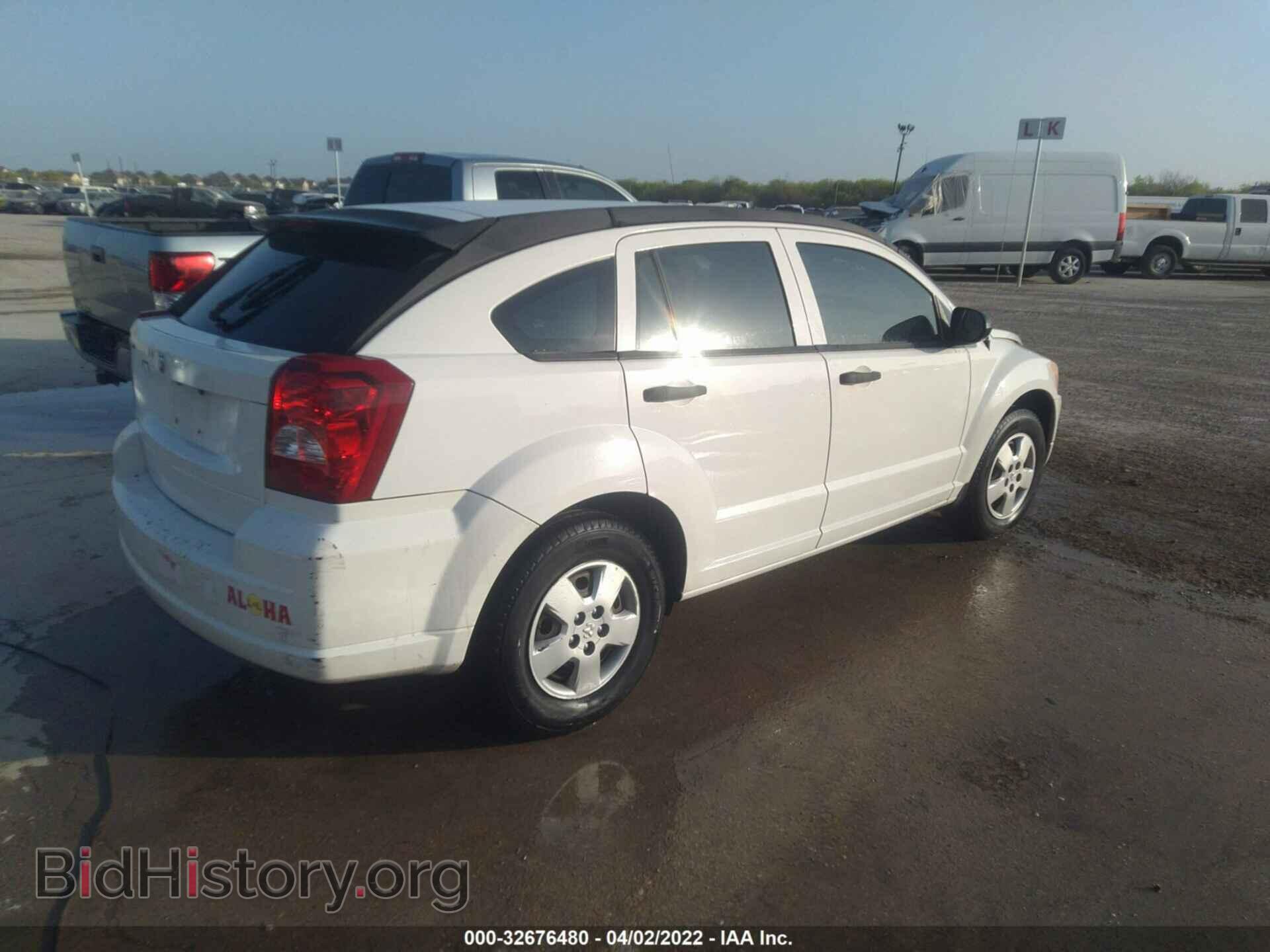 2007 DODGE CALIBER - VIN: 1B3HB28B87D137500 - Фото 4