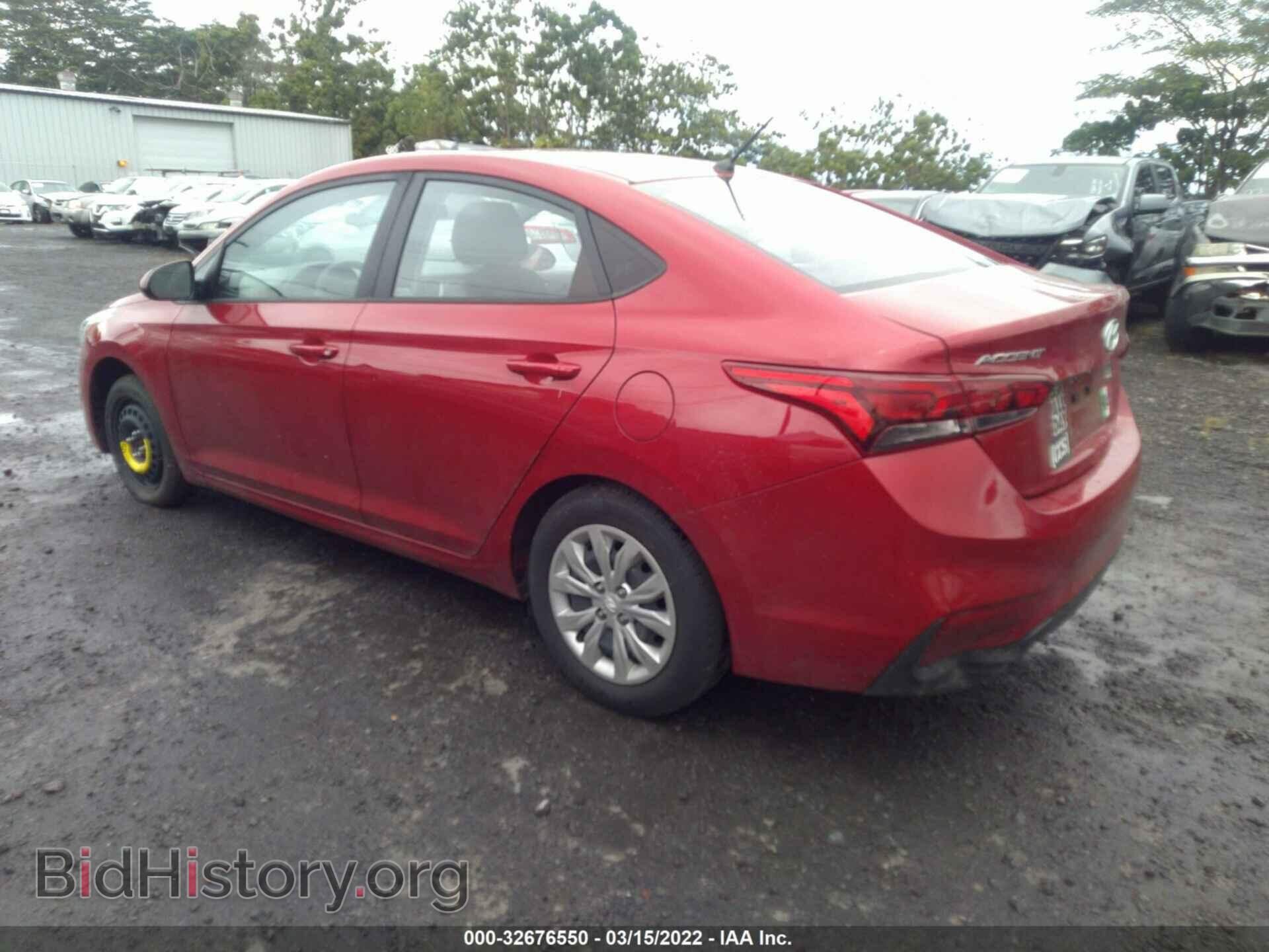 2020 HYUNDAI ACCENT - VIN: 3KPC24A6XLE092621 - Фото 3