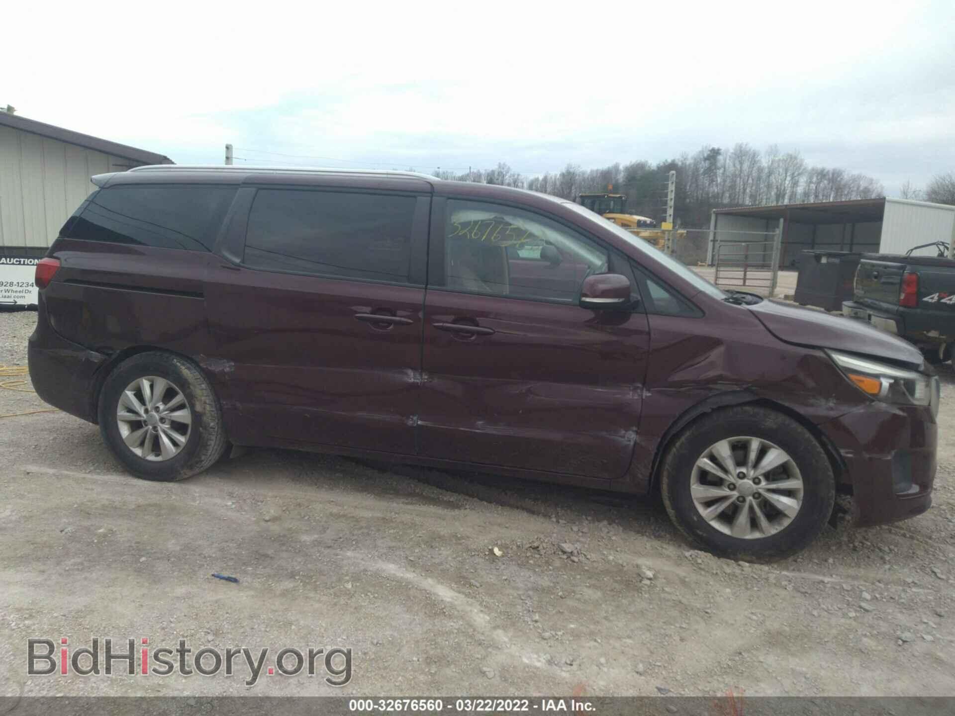 2016 KIA SEDONA - VIN: KNDMB5C19G6092858 - Фото 6