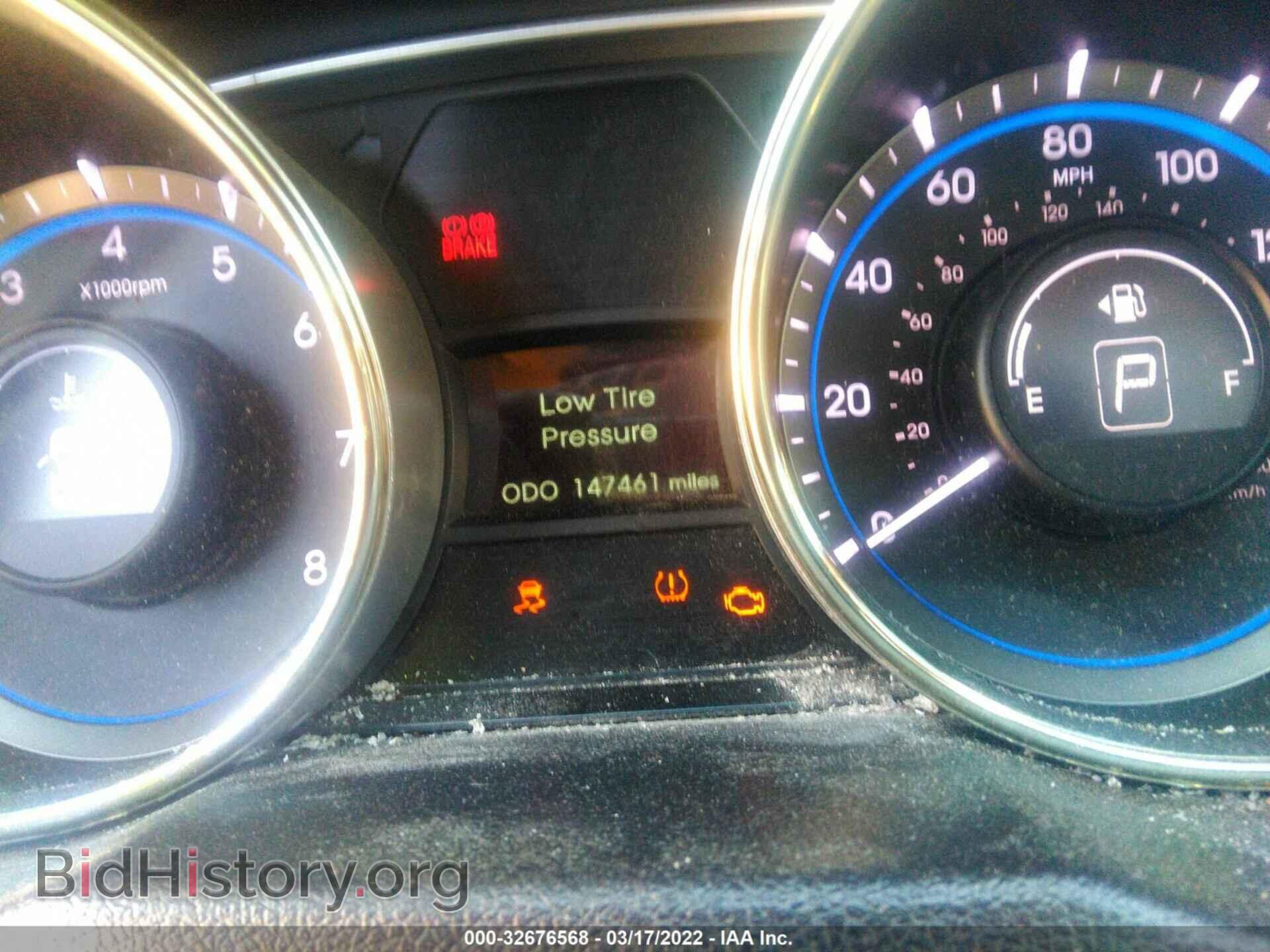 2012 HYUNDAI SONATA - VIN: 5NPEC4AB4CH451816 - Фото 7