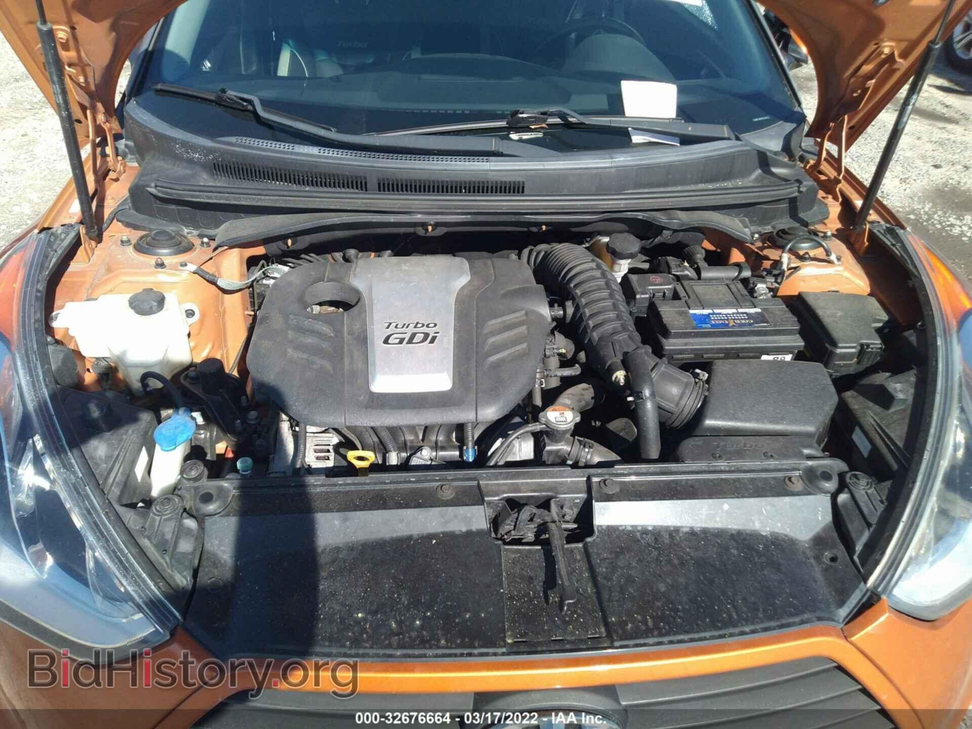 2014 HYUNDAI VELOSTER - VIN: KMHTC6AE5EU199172 - Фото 10