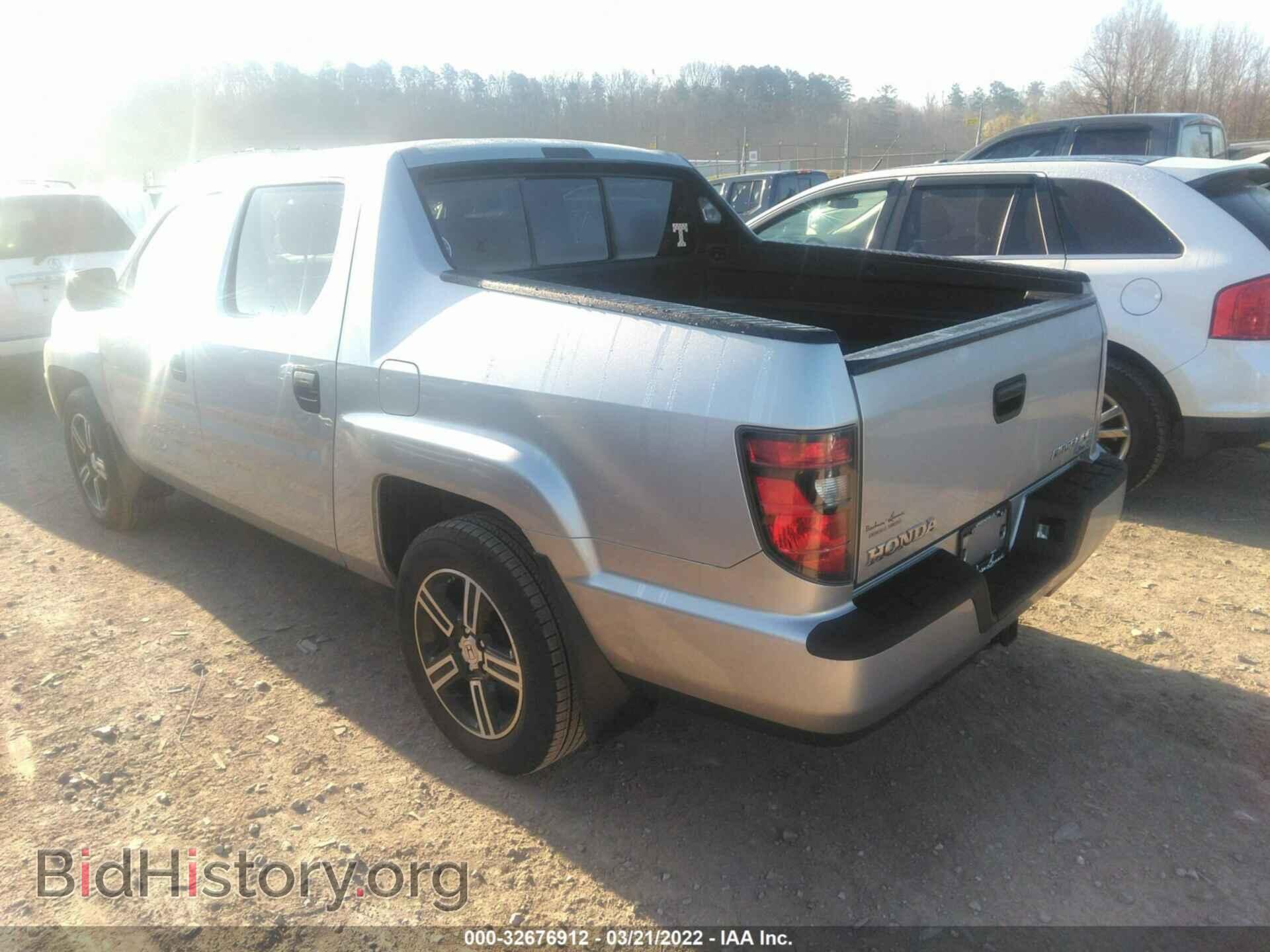2012 HONDA RIDGELINE - VIN: 5FPYK1F78CB453979 - Фото 3