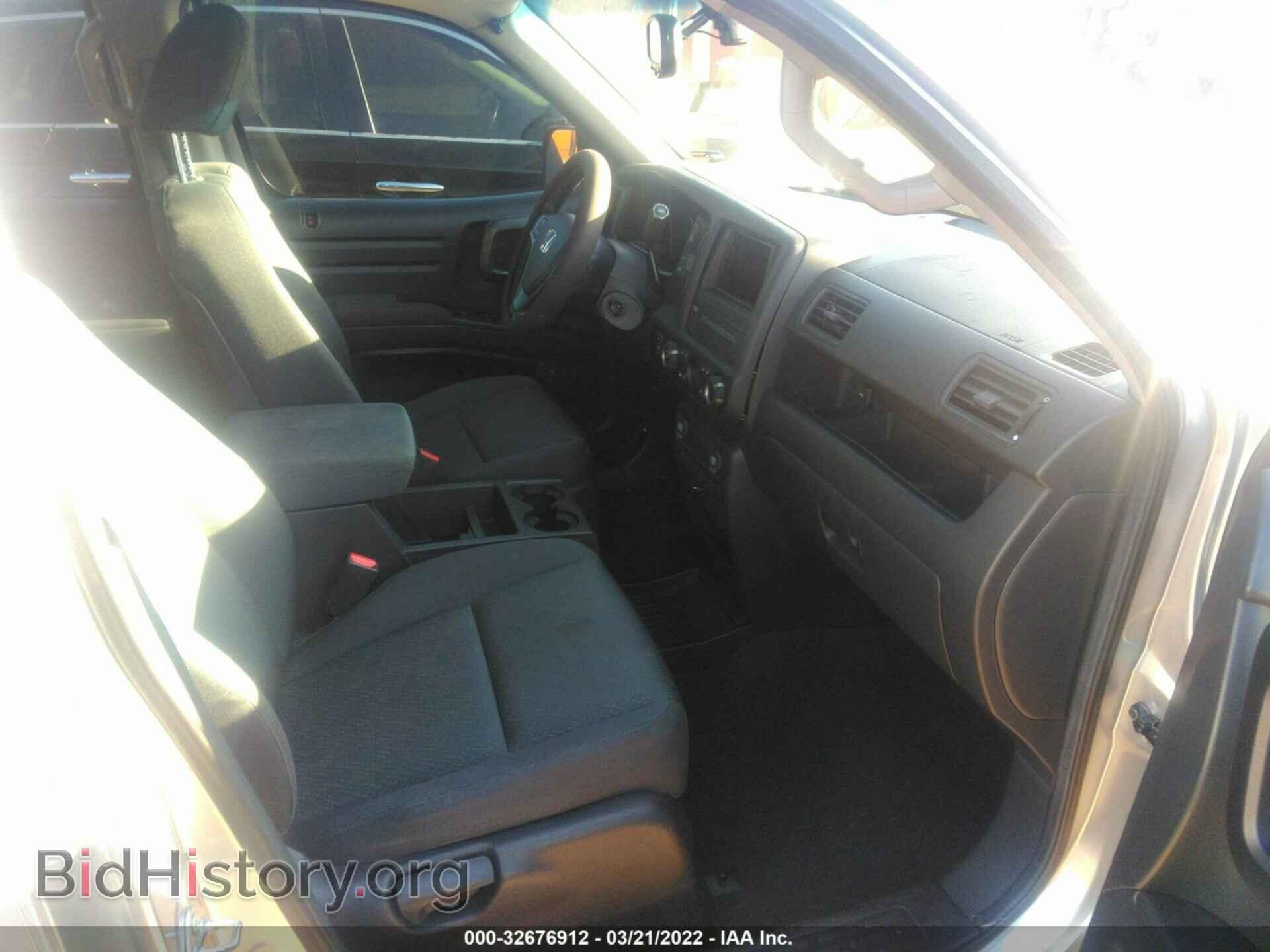 2012 HONDA RIDGELINE - VIN: 5FPYK1F78CB453979 - Фото 5
