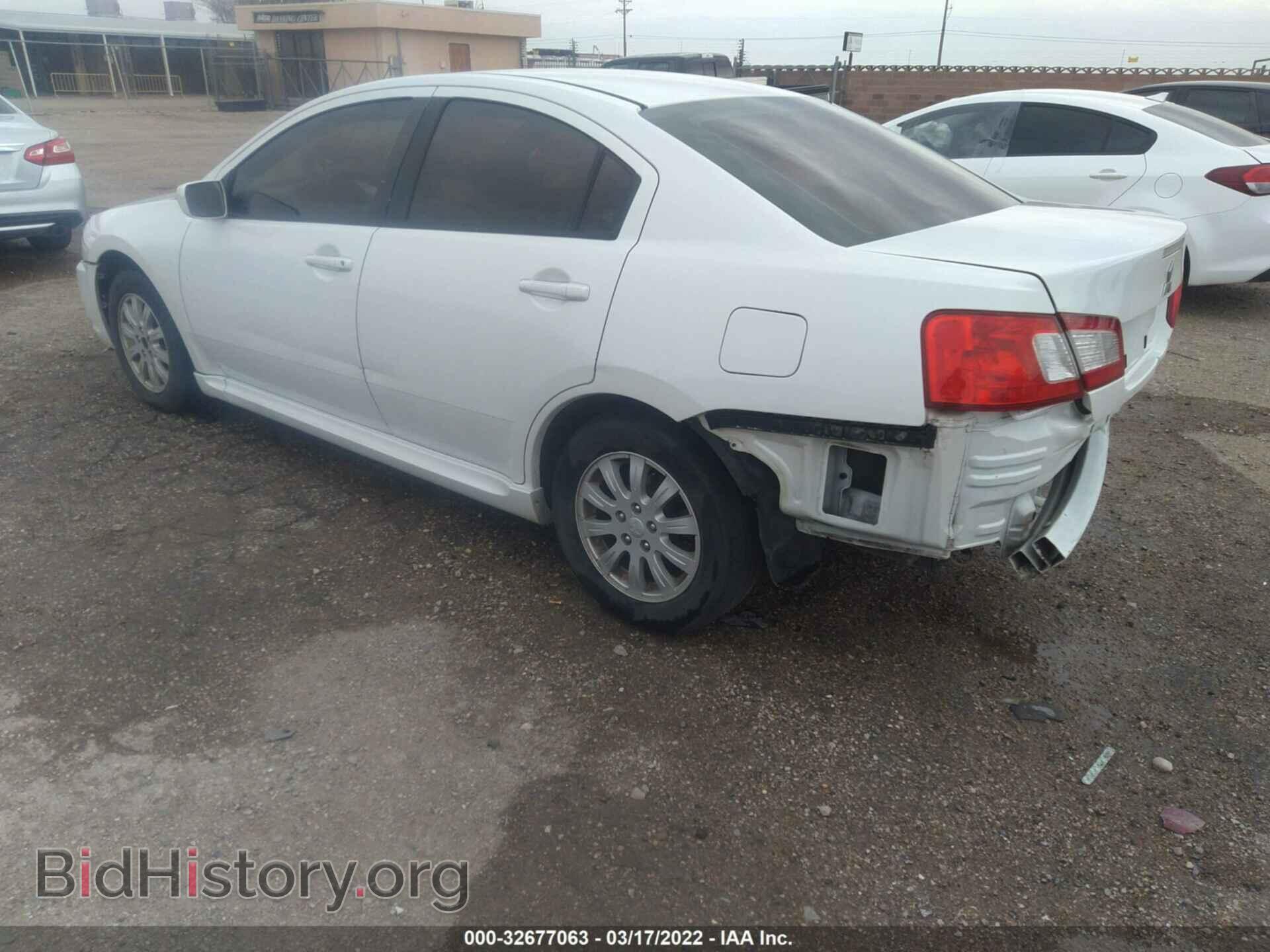 2010 MITSUBISHI GALANT - VIN: 4A32B2FF8AE016166 - Фото 3