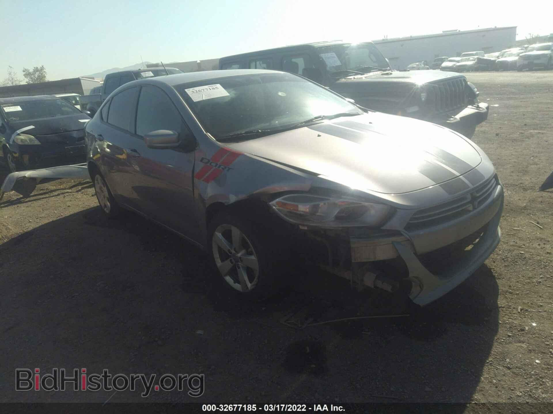 Фотография 1C3CDFAA4GD504182 - DODGE DART 2016