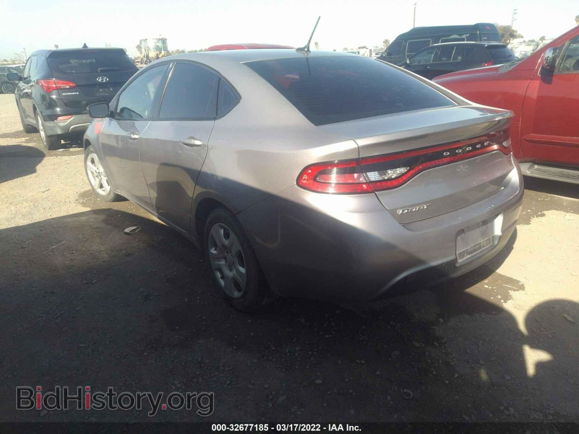 2016 DODGE DART - VIN: 1C3CDFAA4GD504182 - Фото 3