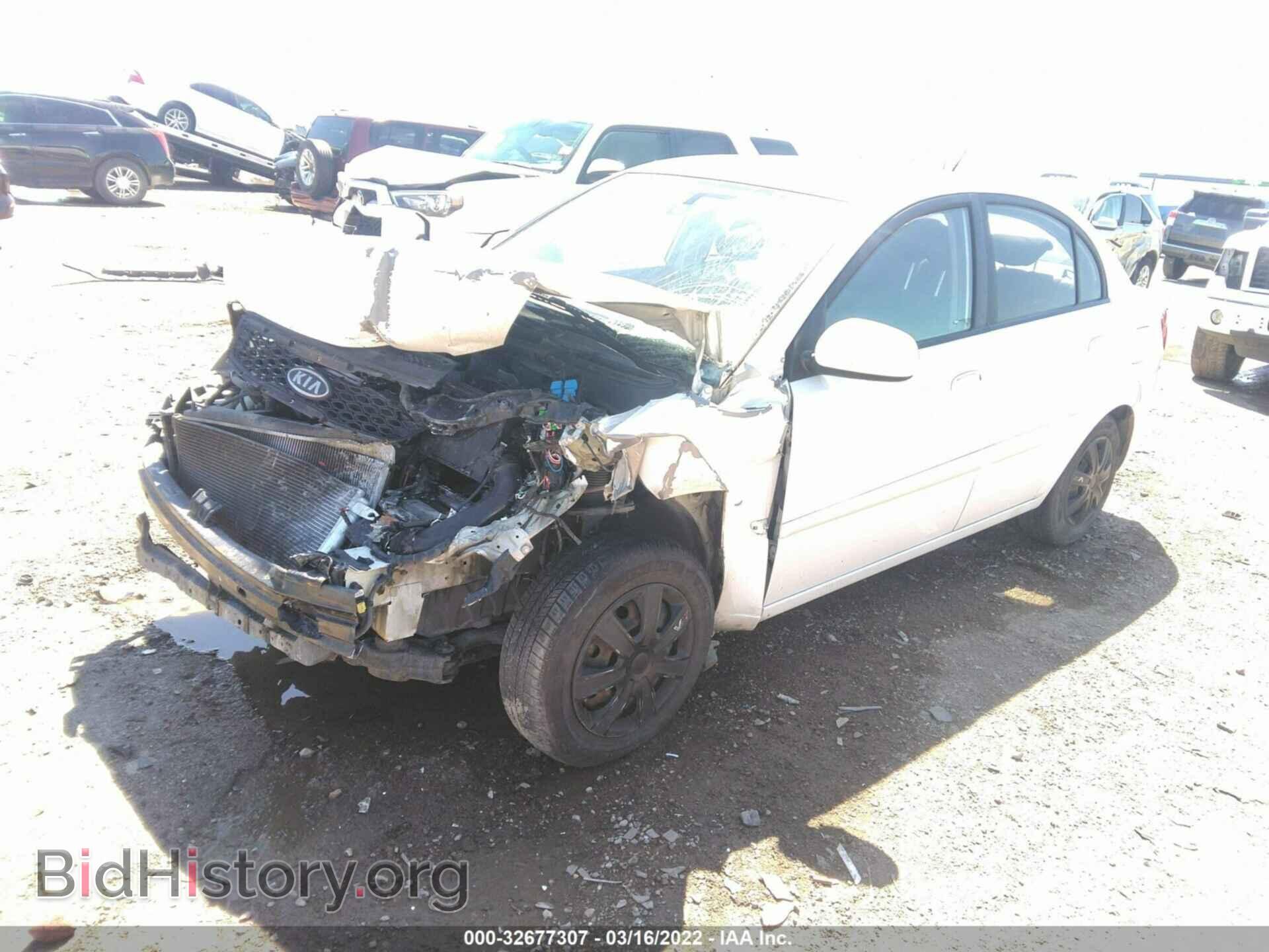 2011 KIA RIO - VIN: KNADH4A39B6732151 - Photo 2