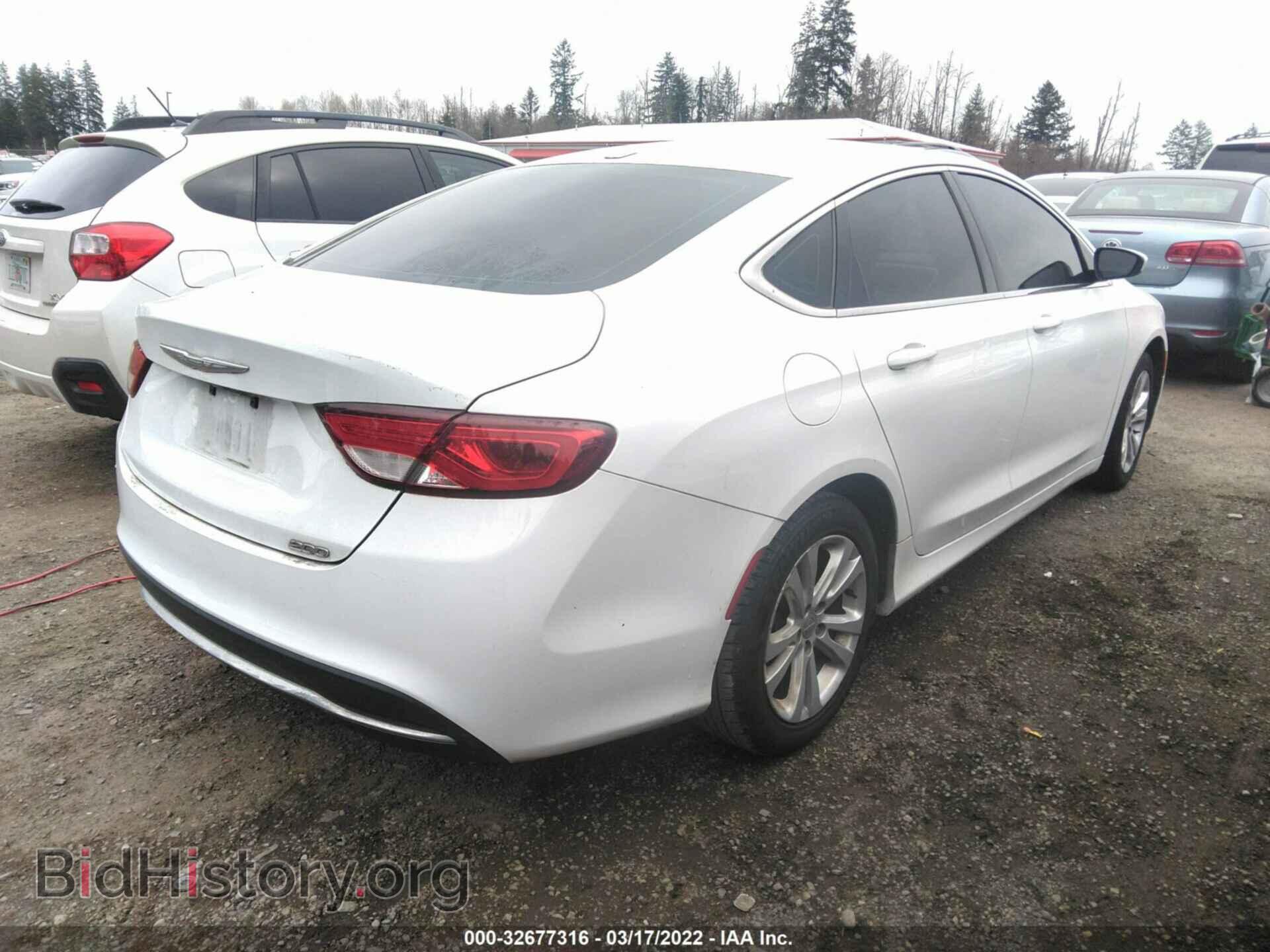 2015 CHRYSLER 200 - VIN: 1C3CCCAB8FN624909 - Фото 4