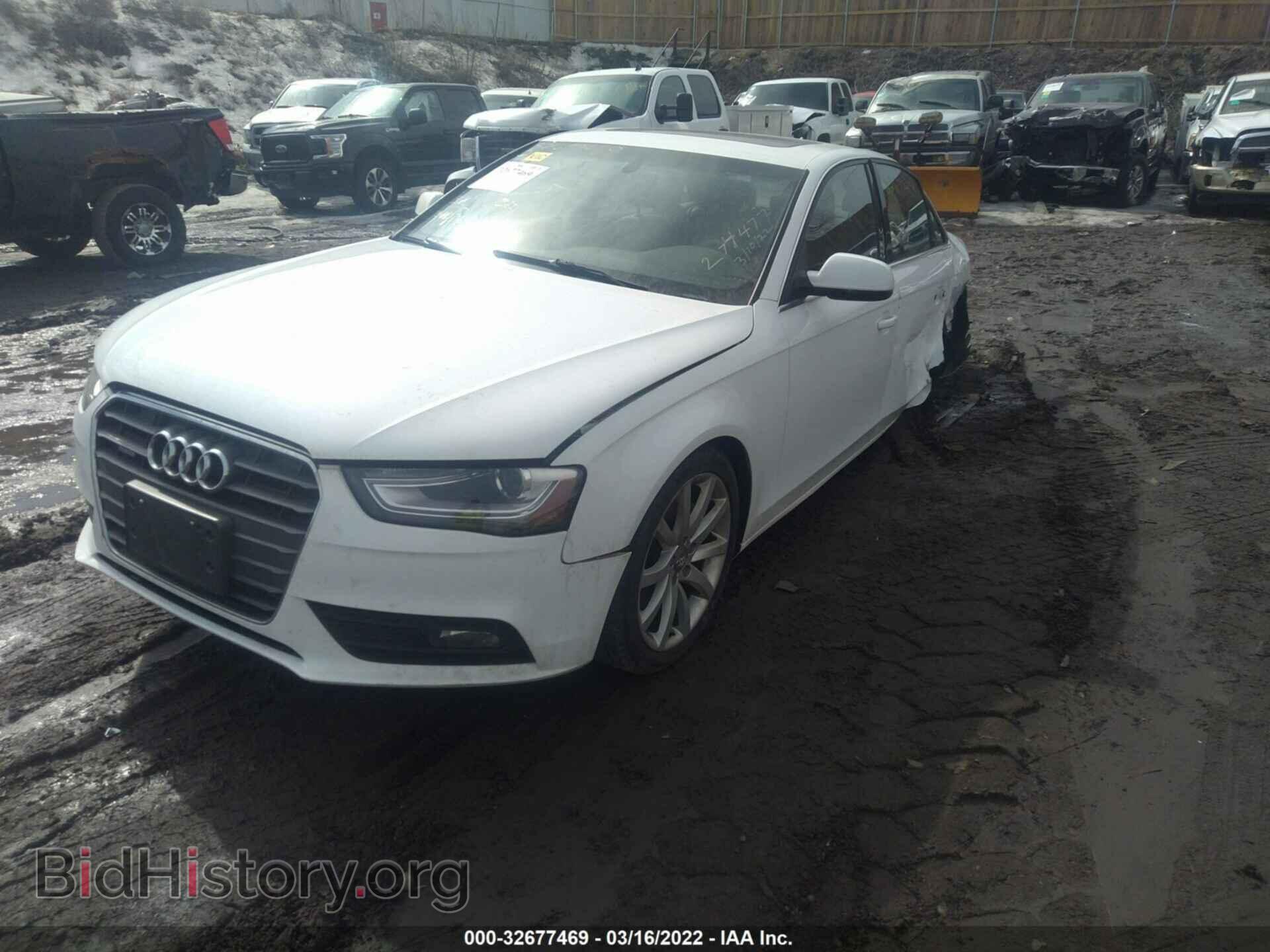 2013 AUDI A4 - VIN: WAUFFAFL0DN041184 - Фото 2