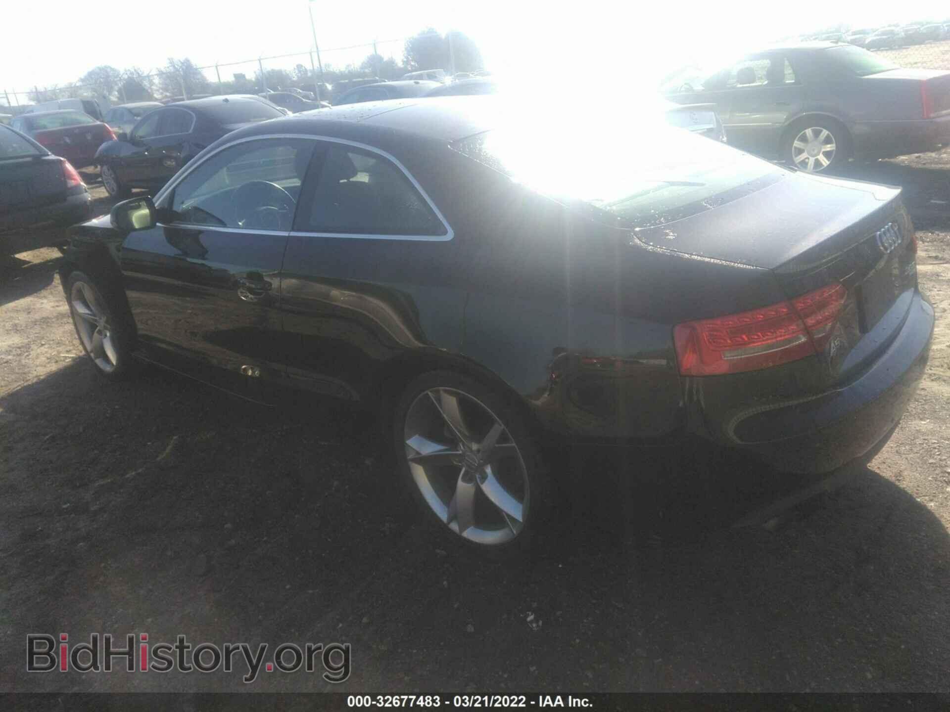2012 AUDI A5 - VIN: WAULFAFR7CA033998 - Фото 3