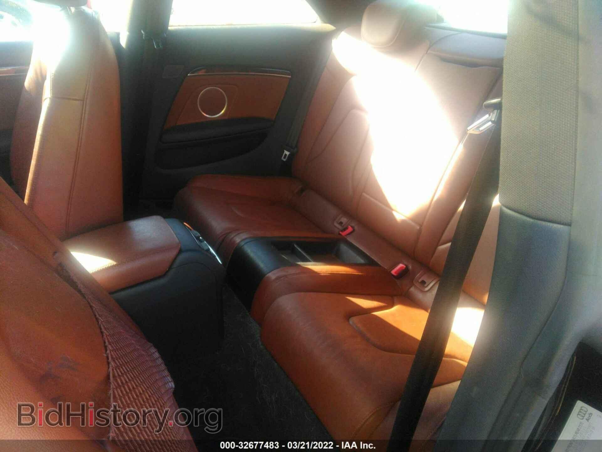 2012 AUDI A5 - VIN: WAULFAFR7CA033998 - Фото 8