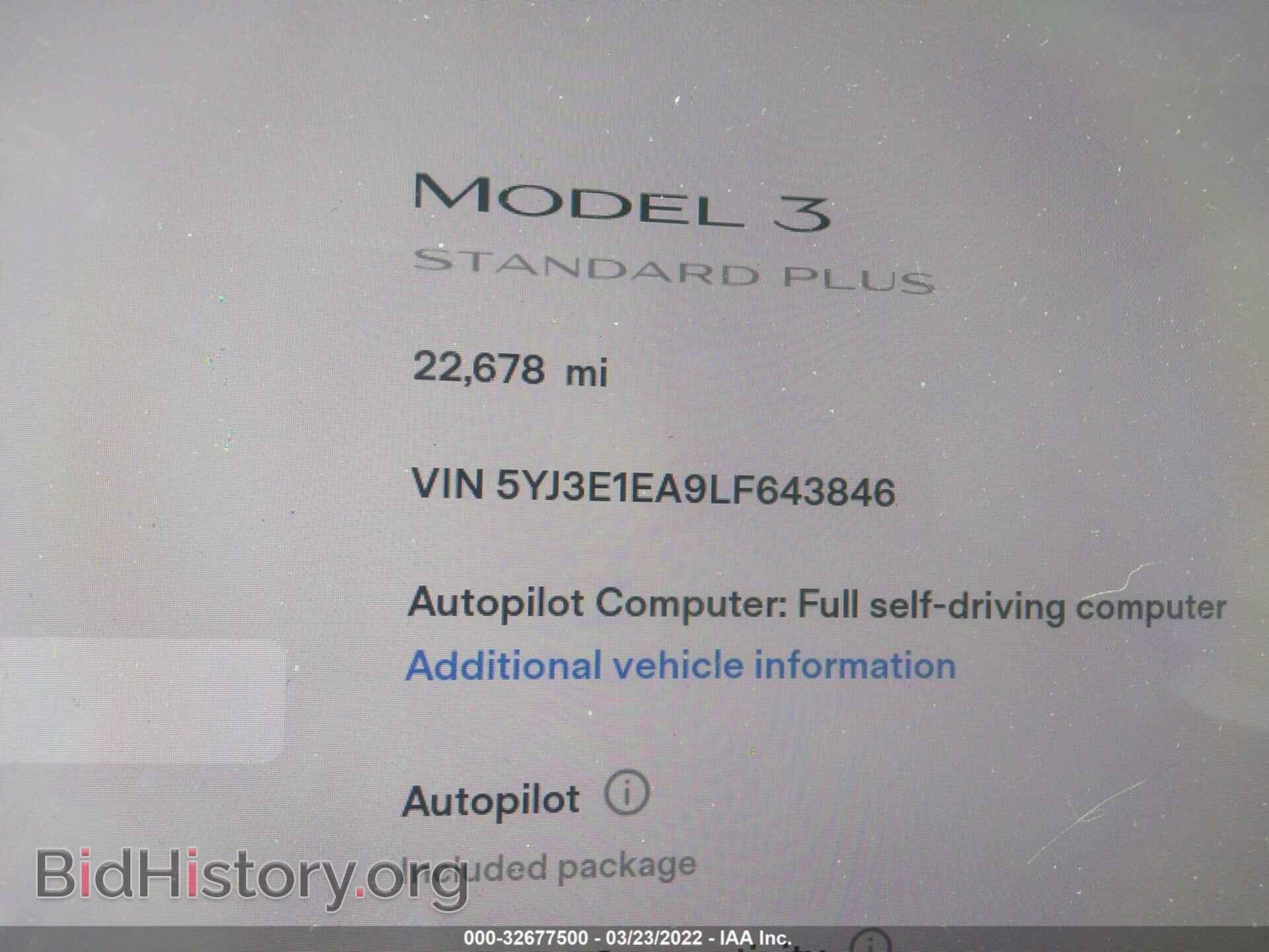2020 TESLA MODEL 3 - VIN: 5YJ3E1EA9LF643846 - Фото 7