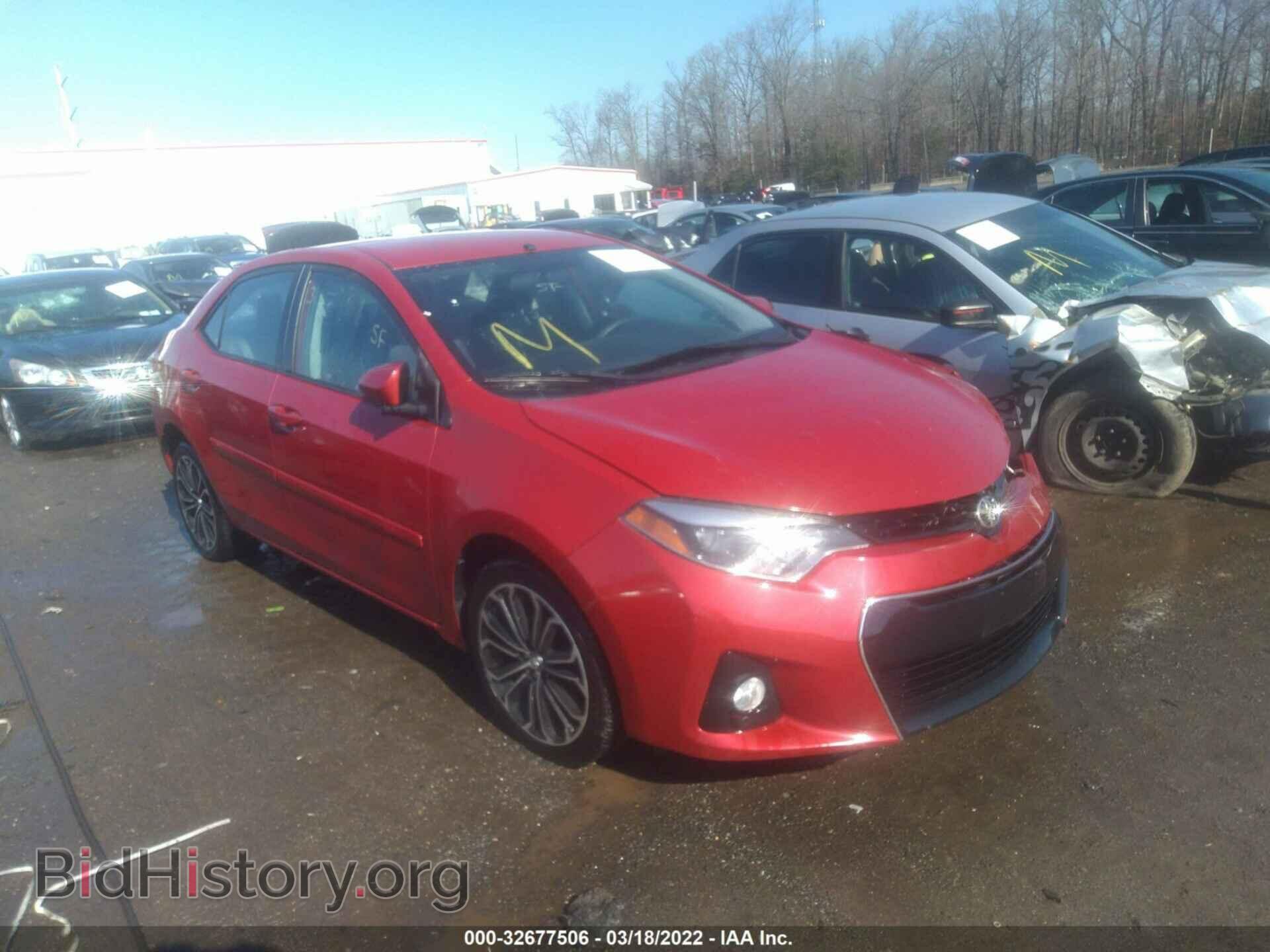 Photo 2T1BURHE0FC287288 - TOYOTA COROLLA 2015