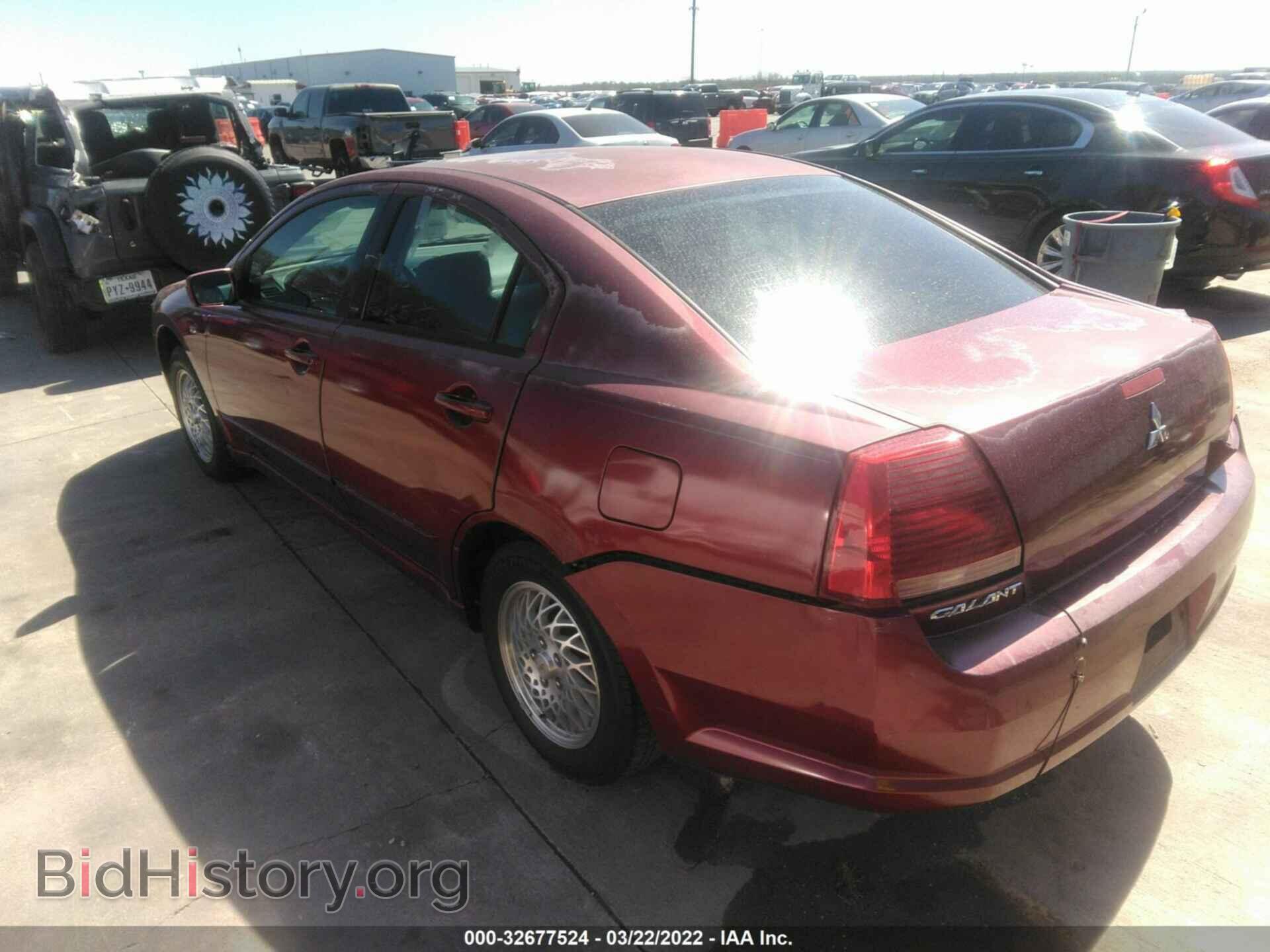 2006 MITSUBISHI GALANT - VIN: 4A3AB56F16E021259 - Фото 3