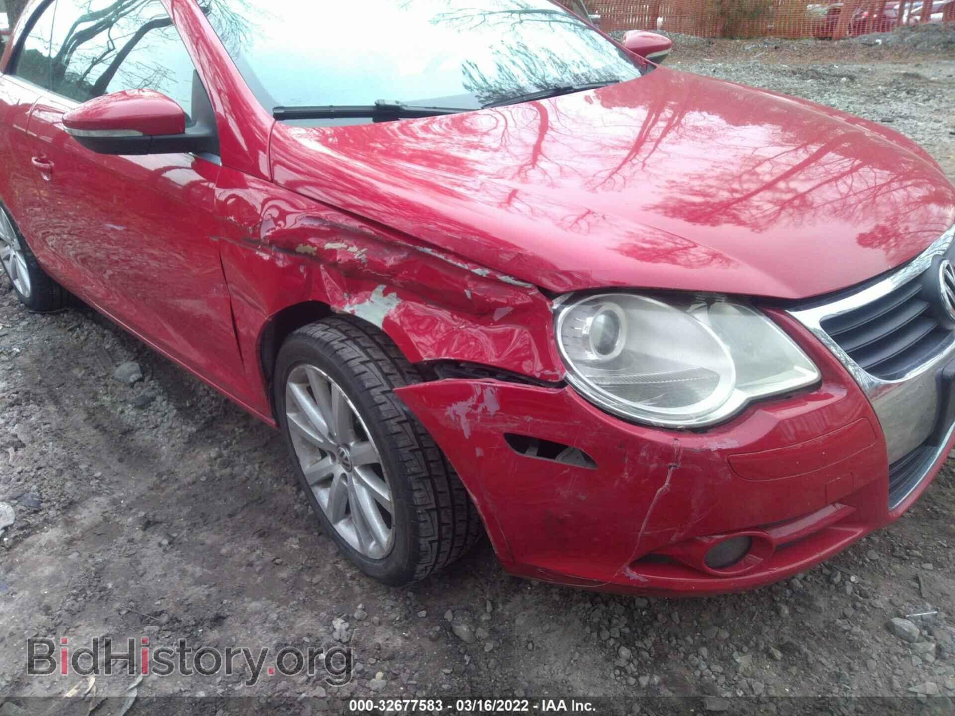 2009 VOLKSWAGEN EOS - VIN: WVWBA71F29V012698 - Фото 6