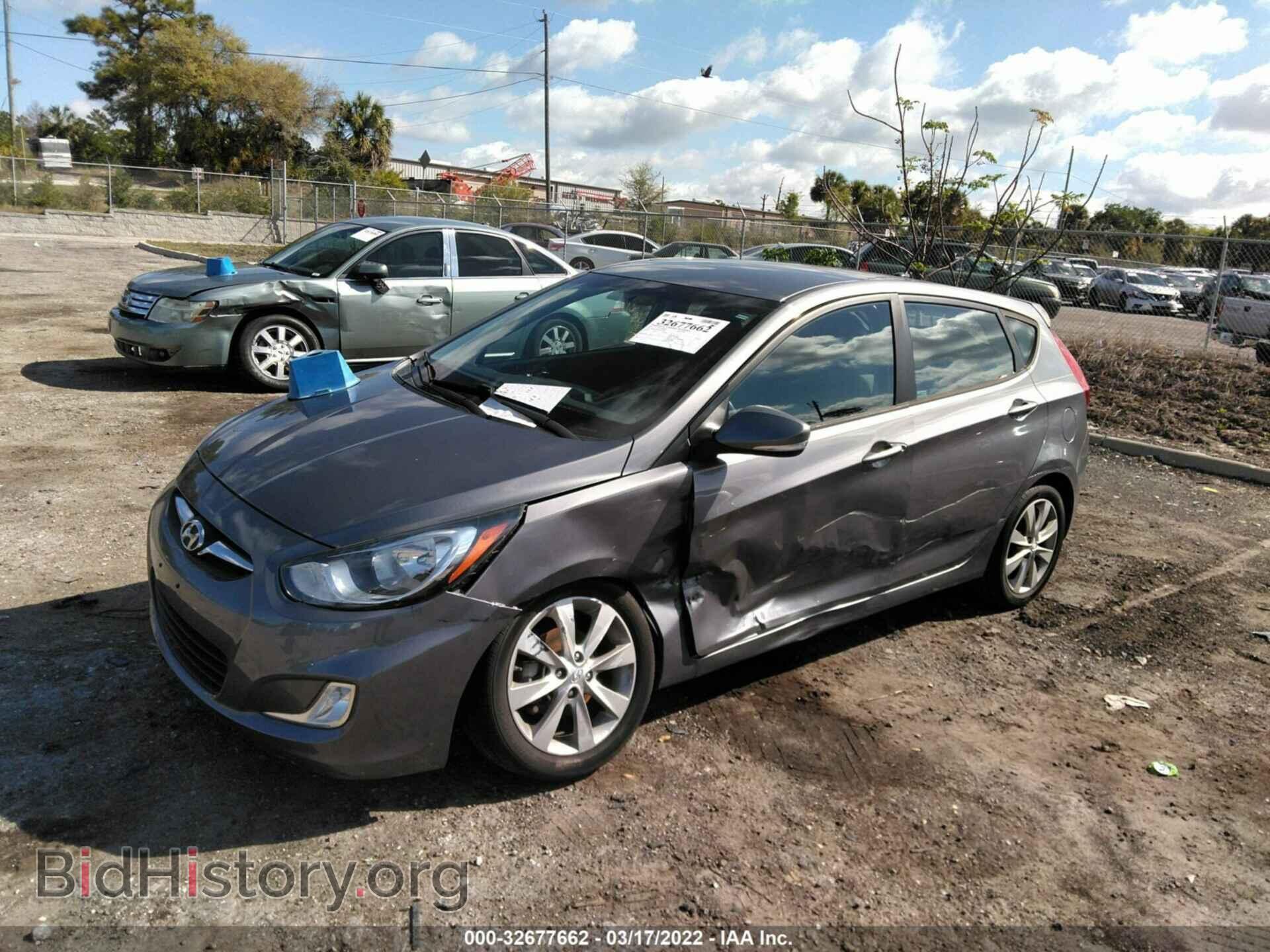 2013 HYUNDAI ACCENT - VIN: KMHCU5AE2DU118084 - Фото 2
